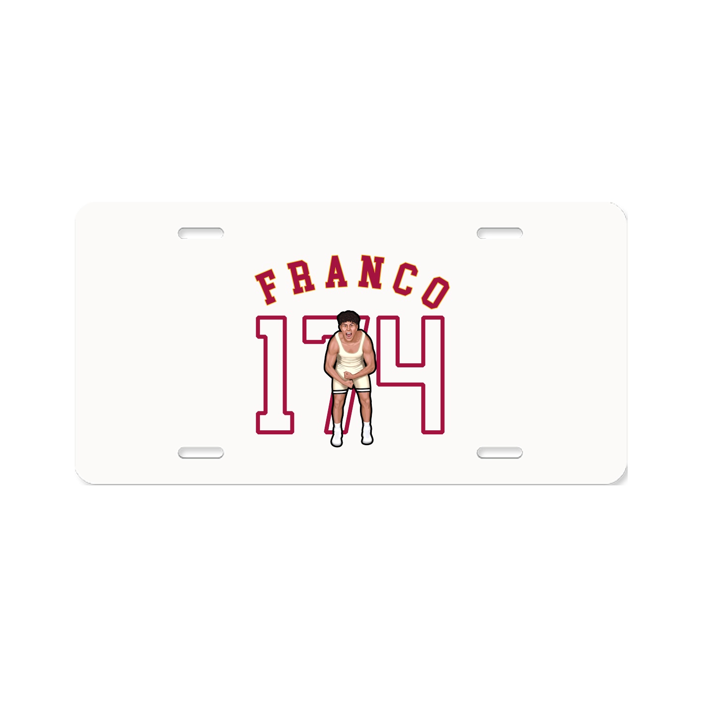 License Plate — Shirsey Arch in Classic