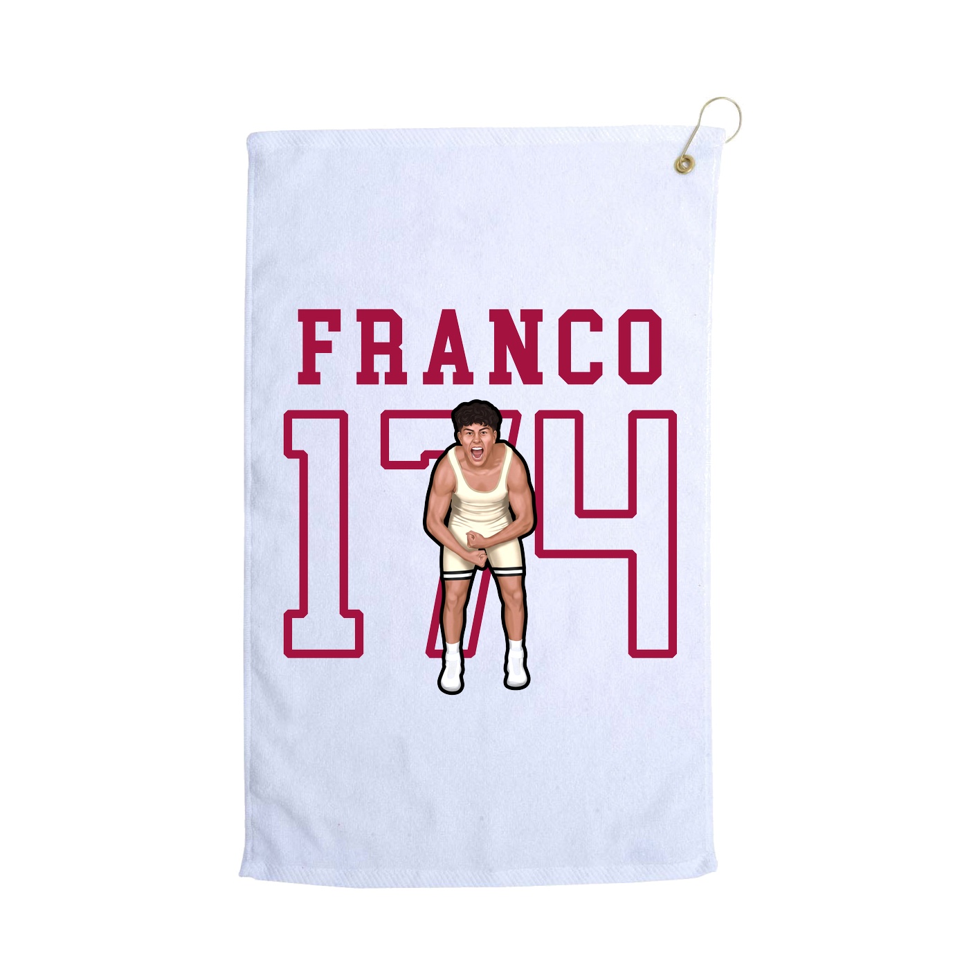 Golf Towel — Shirsey in White