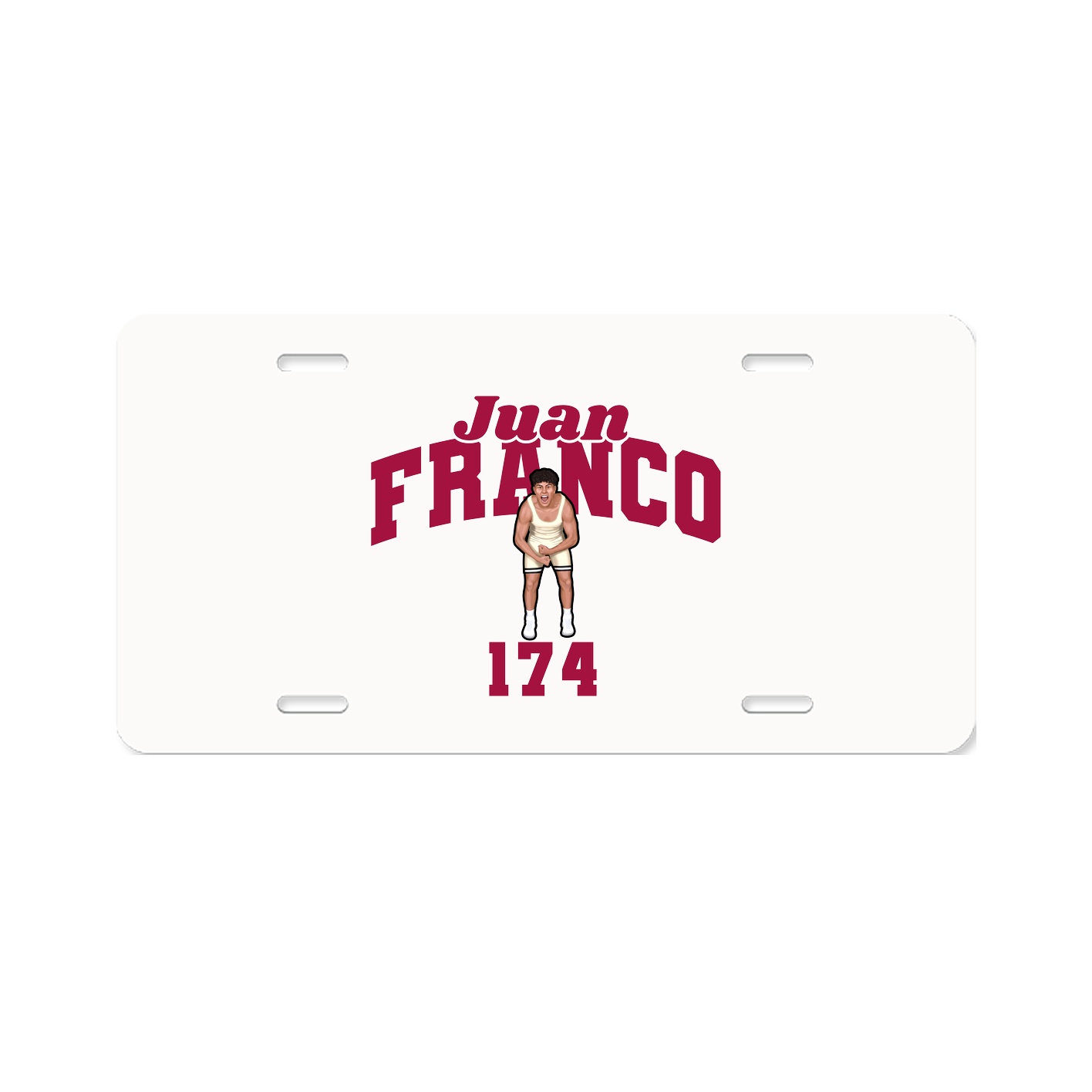 License Plate — Signature Arch in Classic