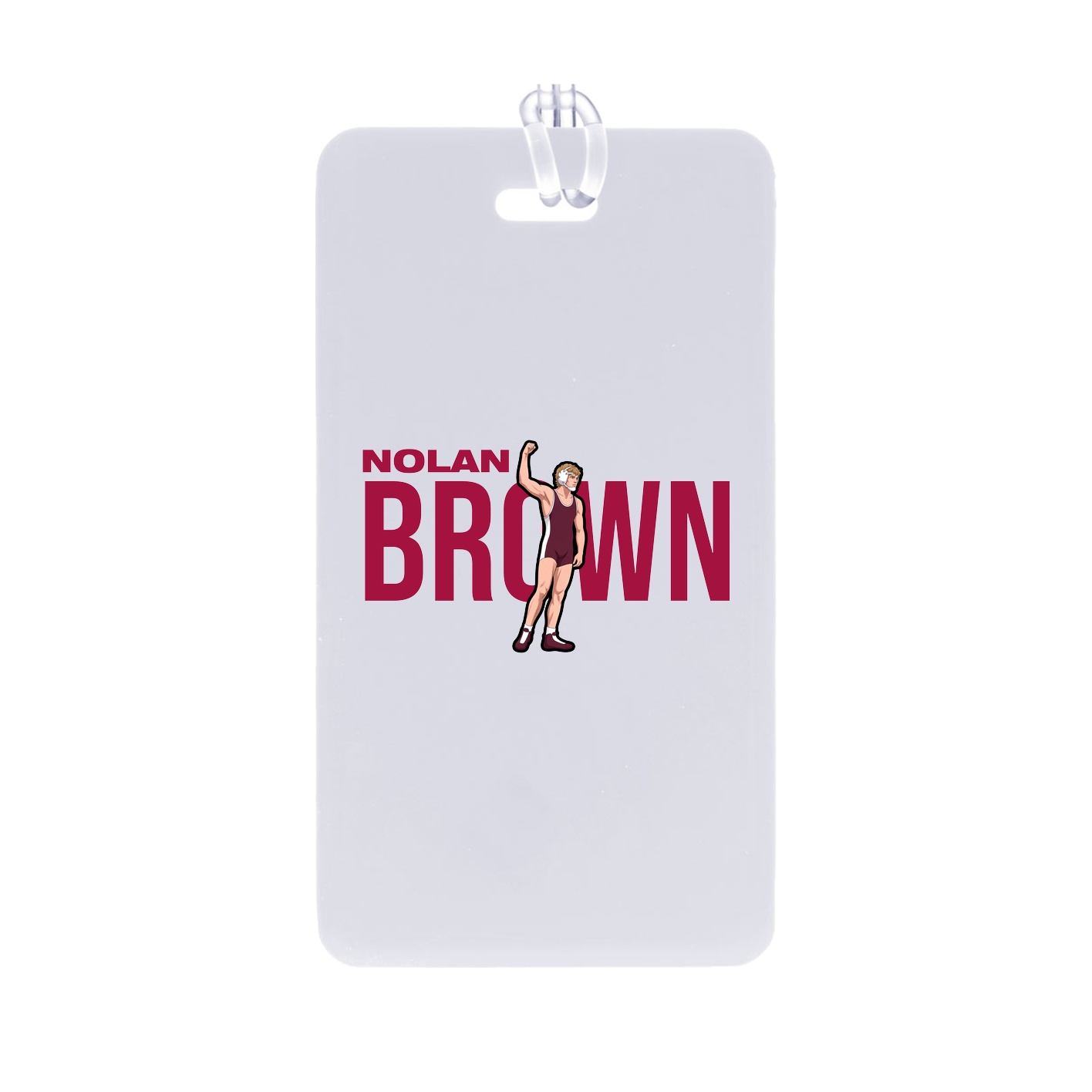 Bag Tag — Player Name in Classic