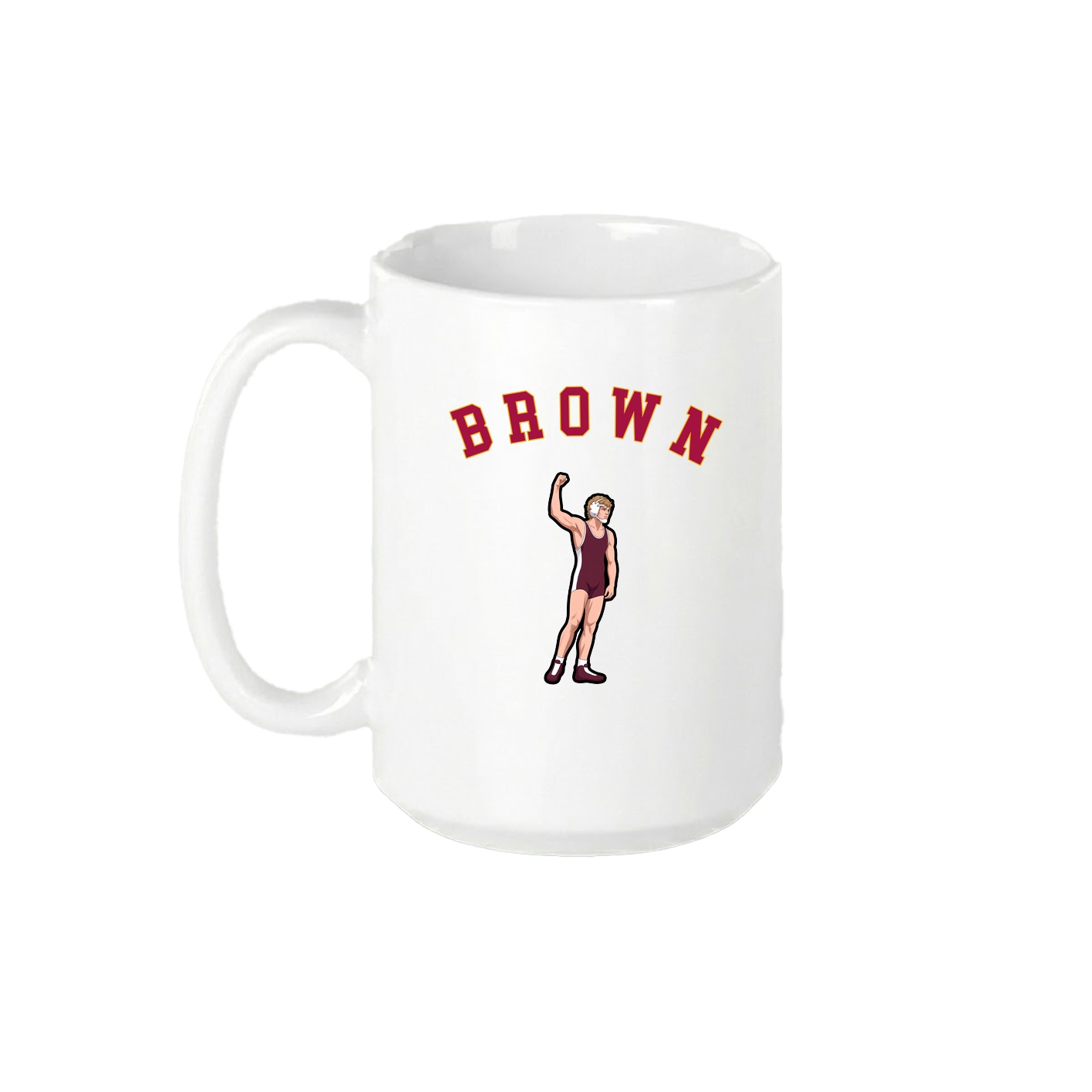 15oz Coffee Mug — Shirsey Arch in White