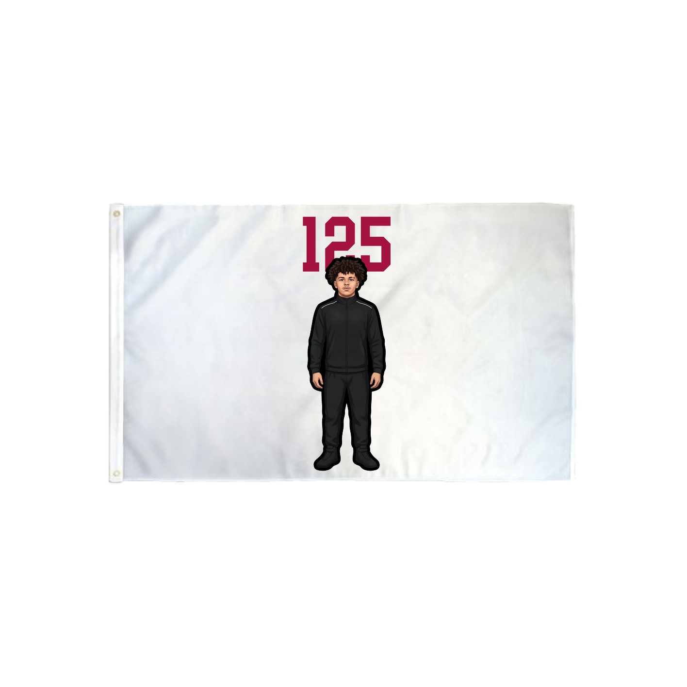 3x5 Flag — Number Top in Classic