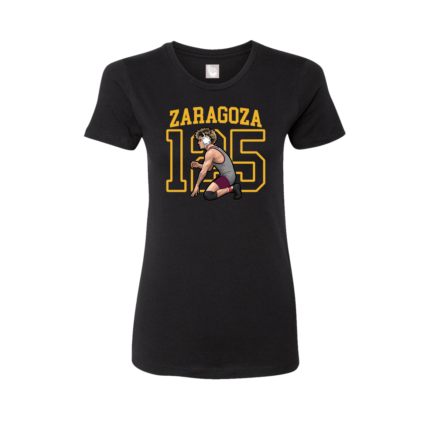 Fitted Women's Tee — Shirsey in Black