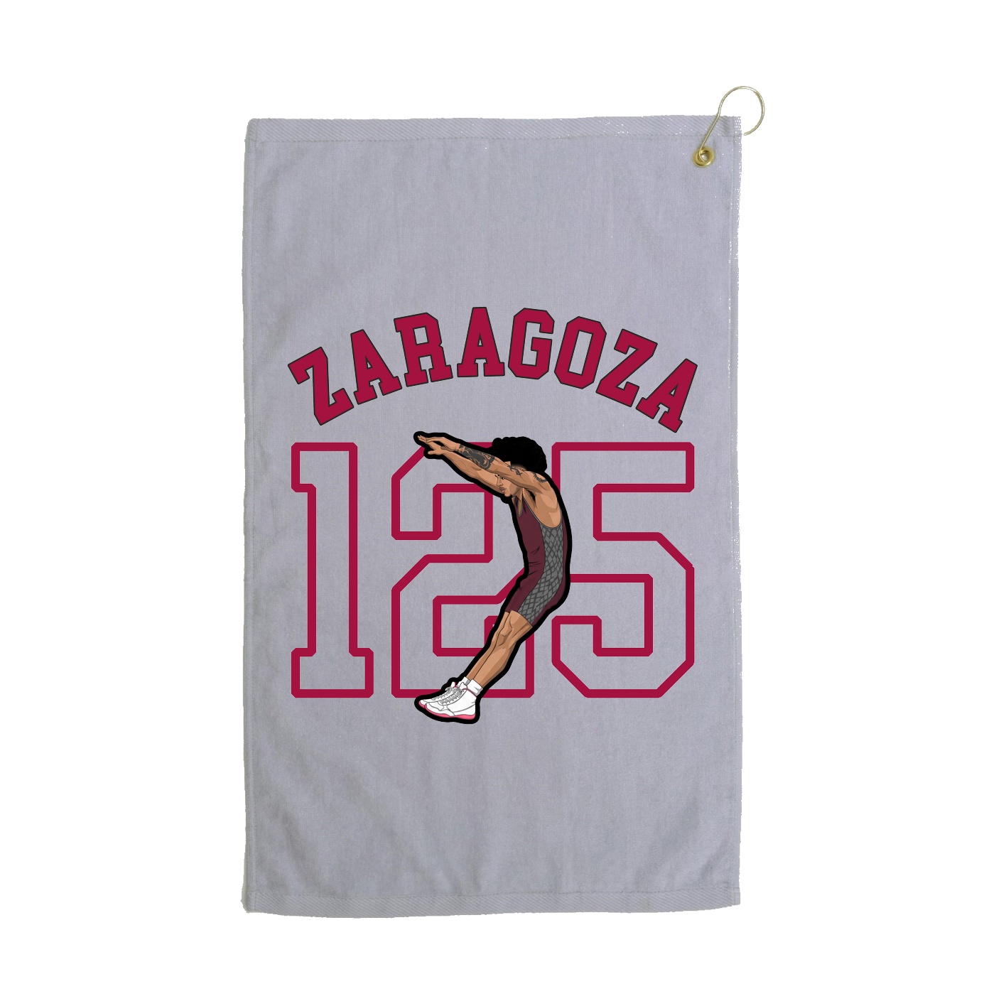 Golf Towel — Shirsey Arch in Grey