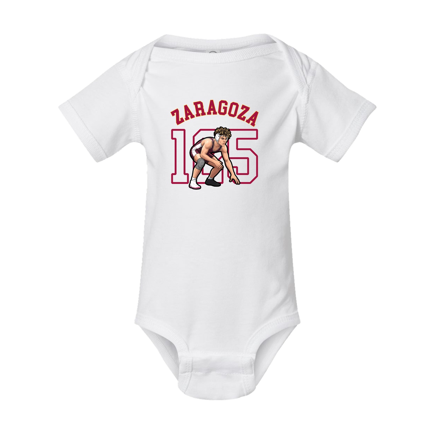 Baby Onesie — Shirsey Arch in White