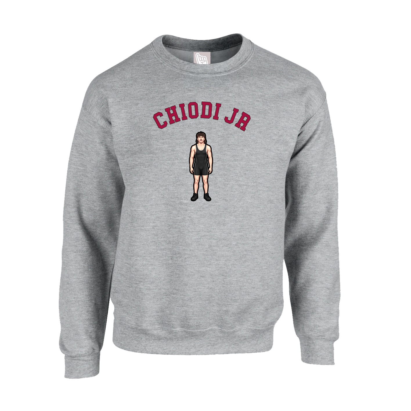 Fleece Crew — Shirsey Arch in Grey