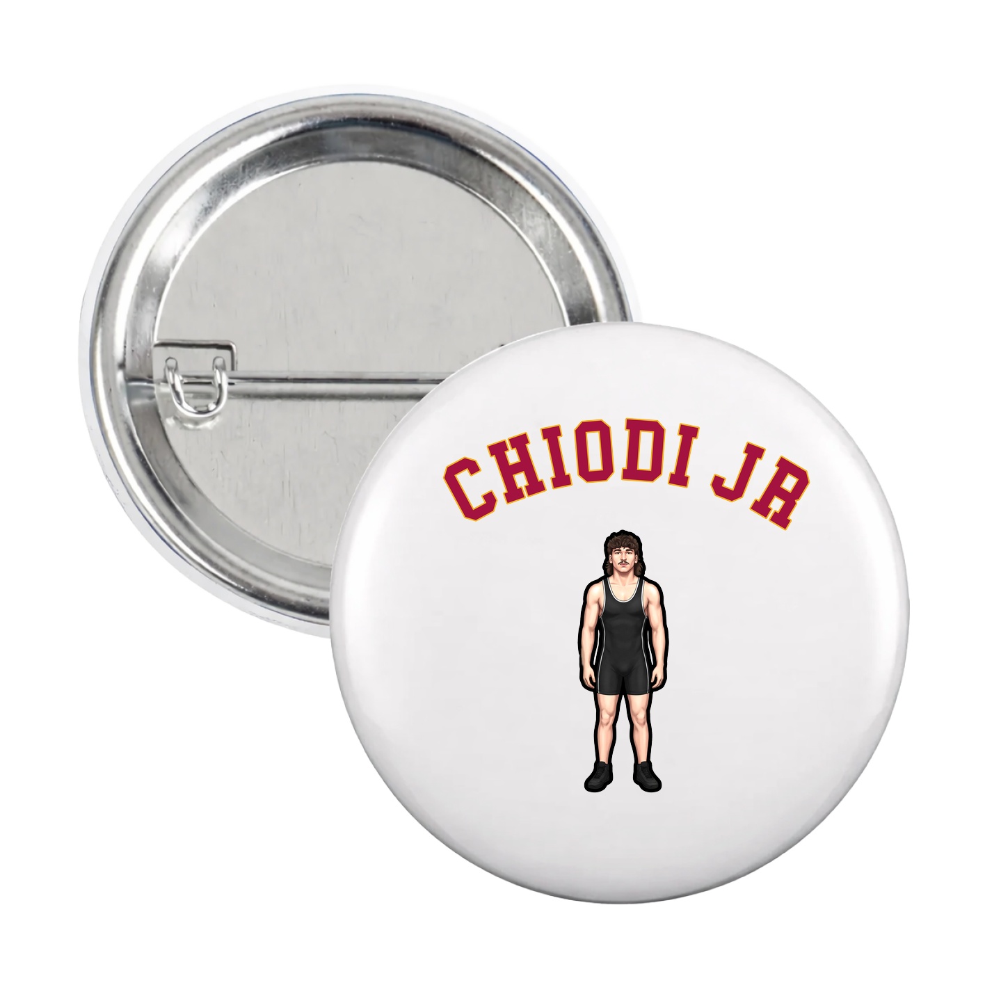 Game Day Button — Shirsey Arch in White