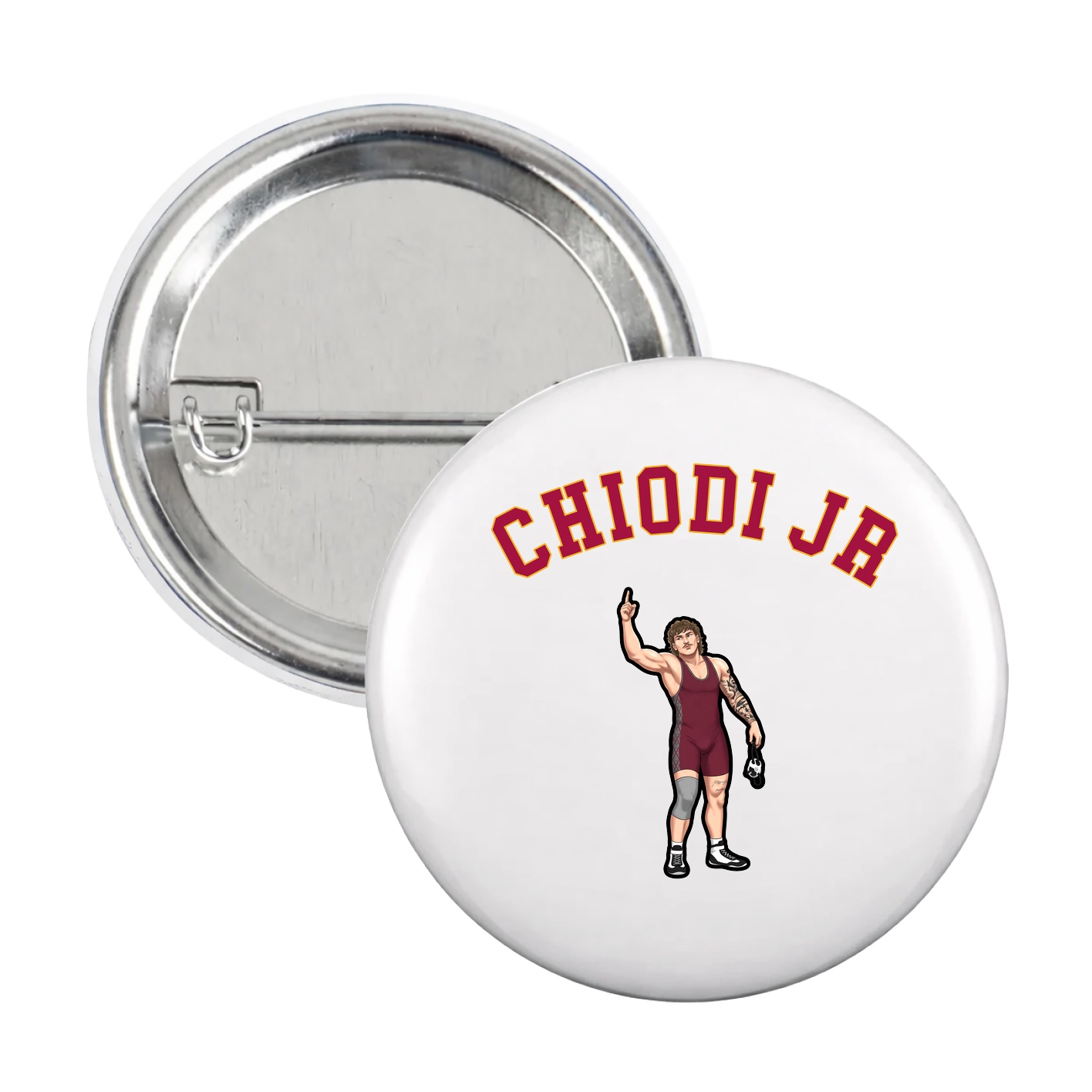 Game Day Button — Shirsey Arch in White