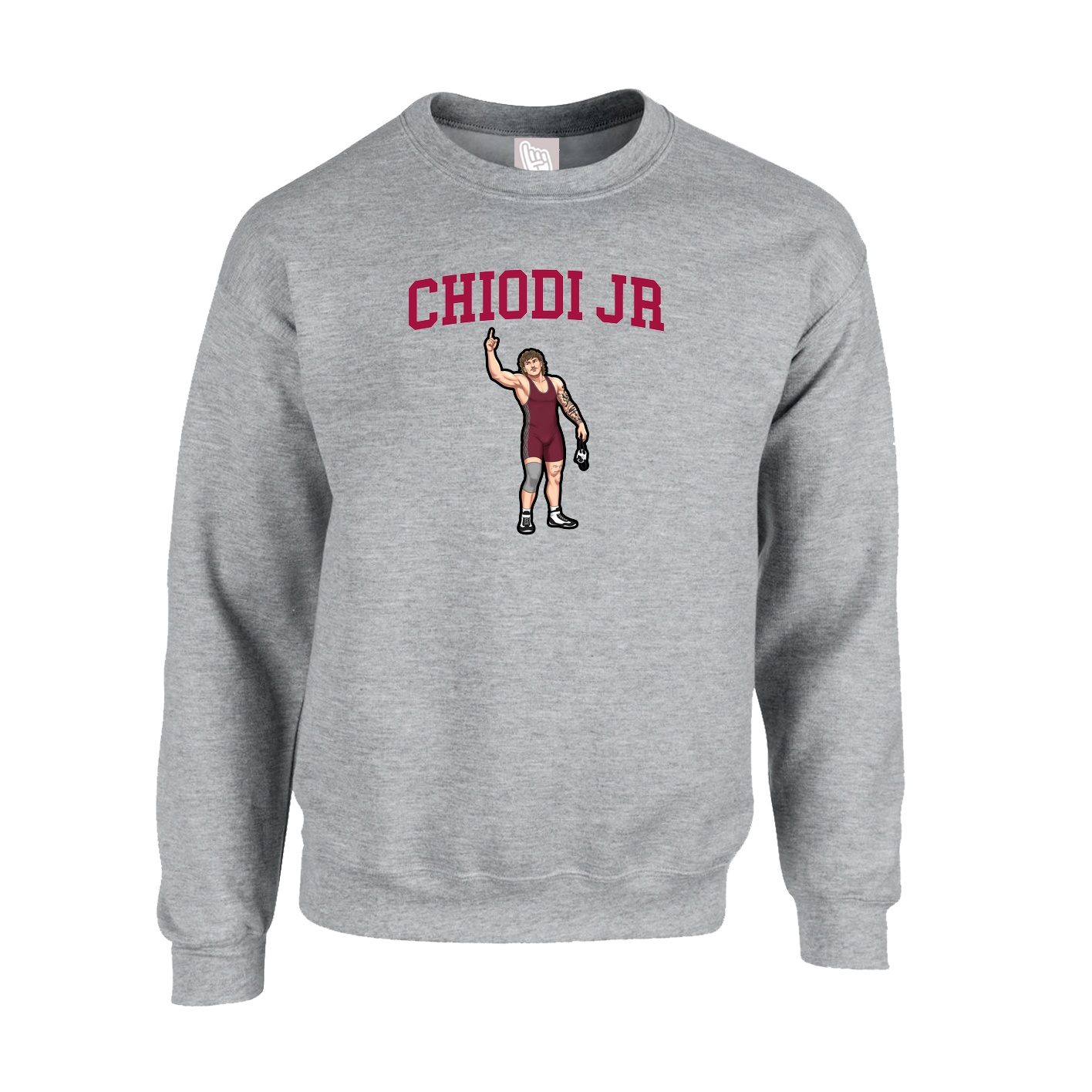 Fleece Crew — Shirsey in Grey
