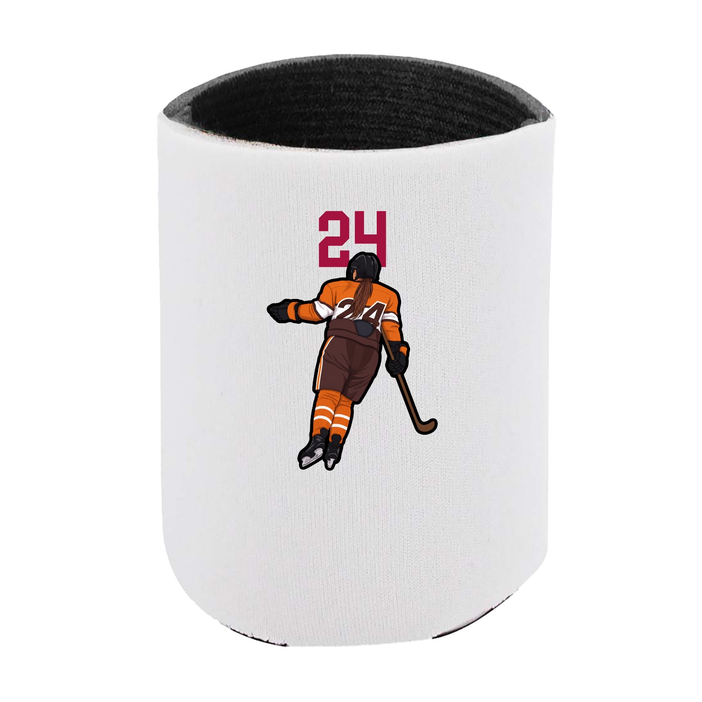 Can Holder — Number Top in White