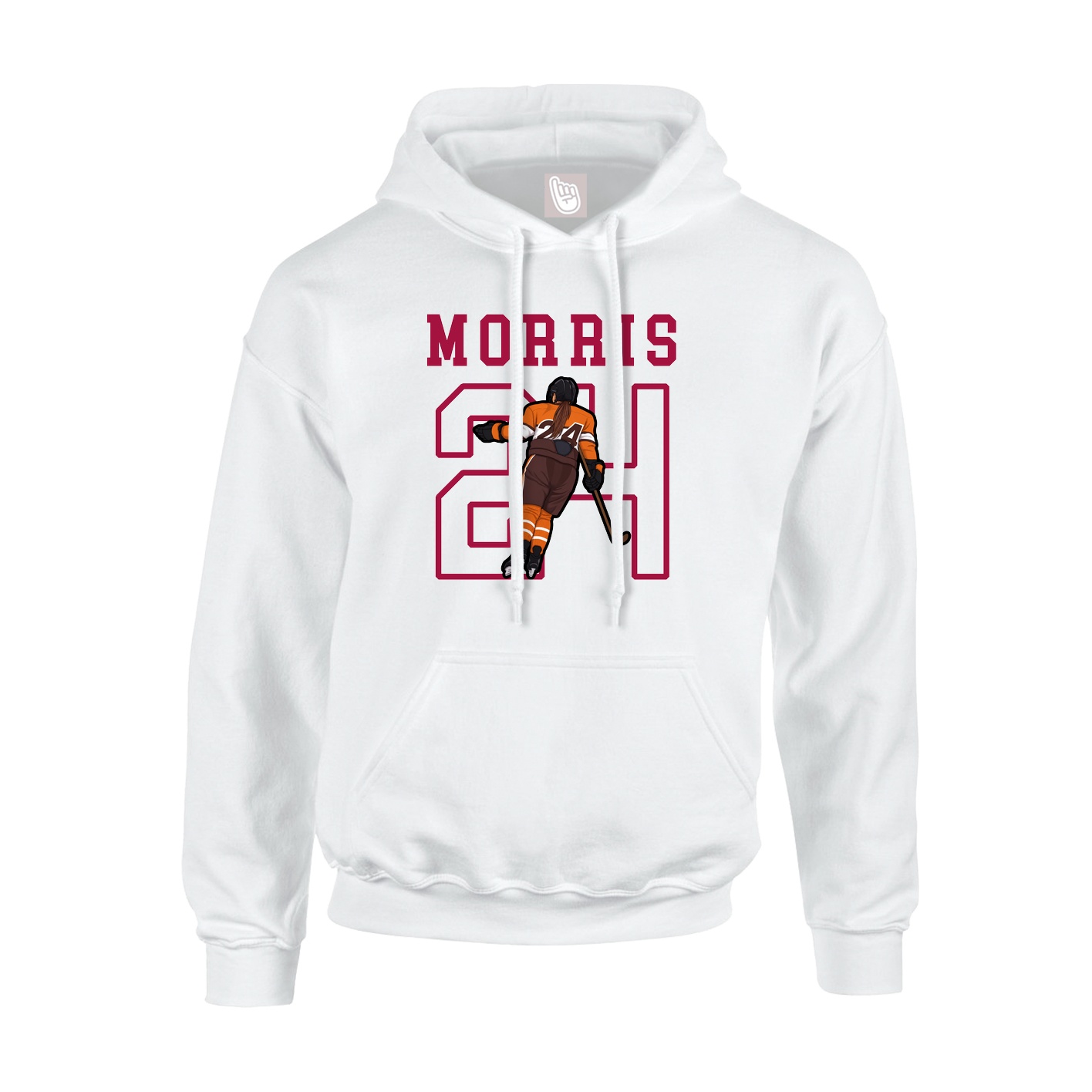 Youth Hoodie — Shirsey in White