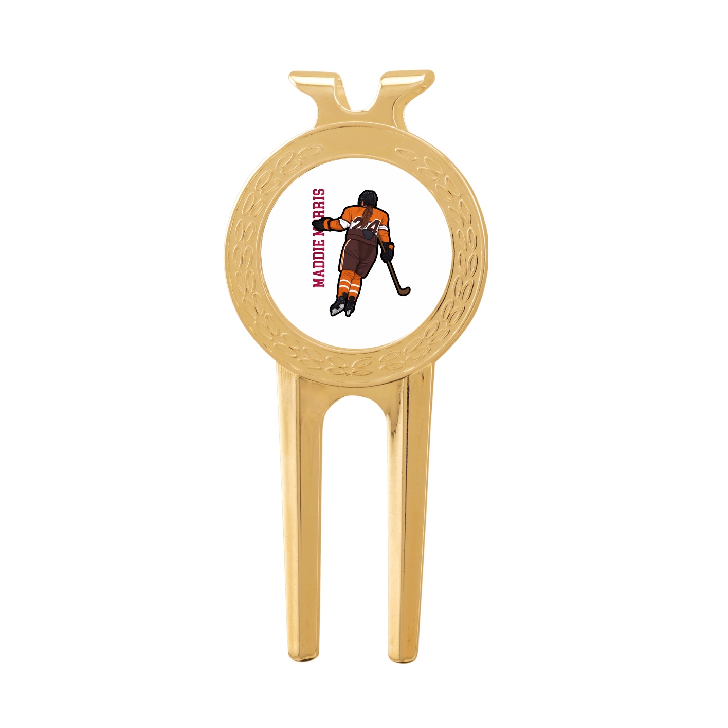 Divot Tool with Ball Marker — Name Vertical in Classic