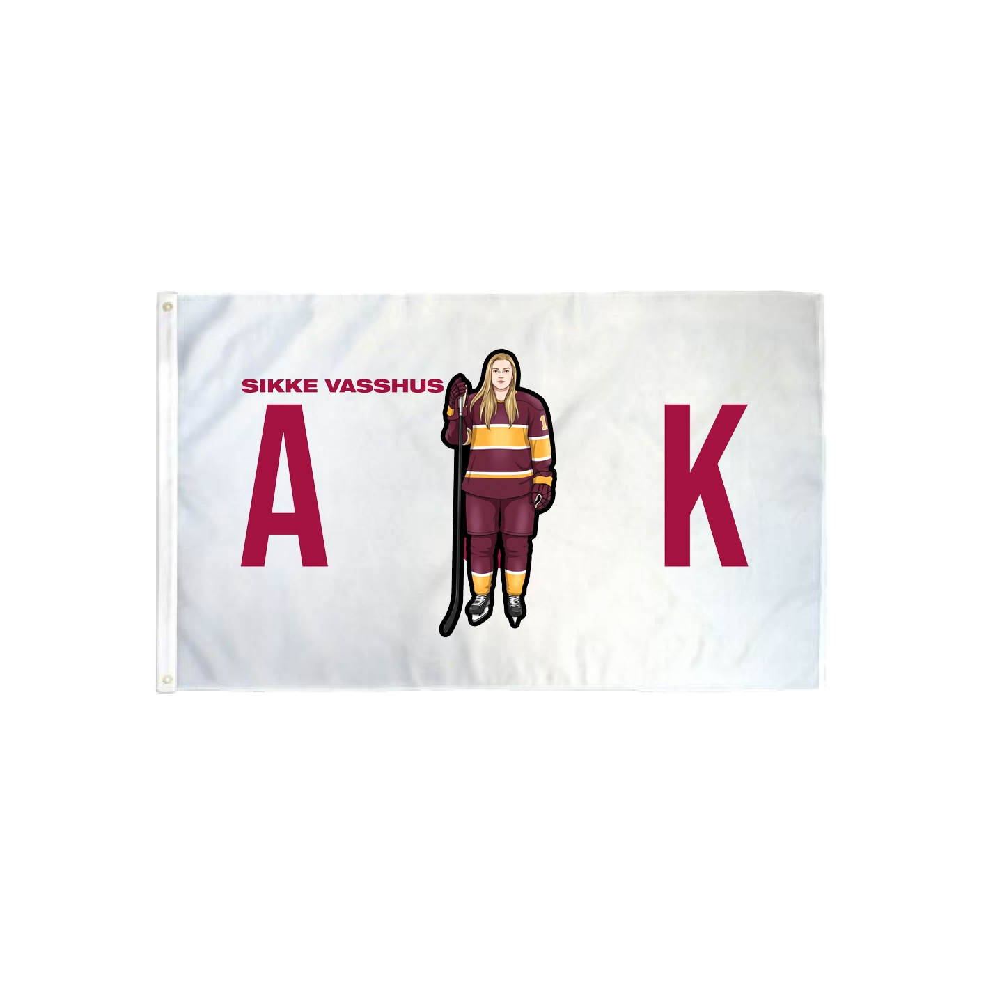 3x5 Flag — Player Name in Classic