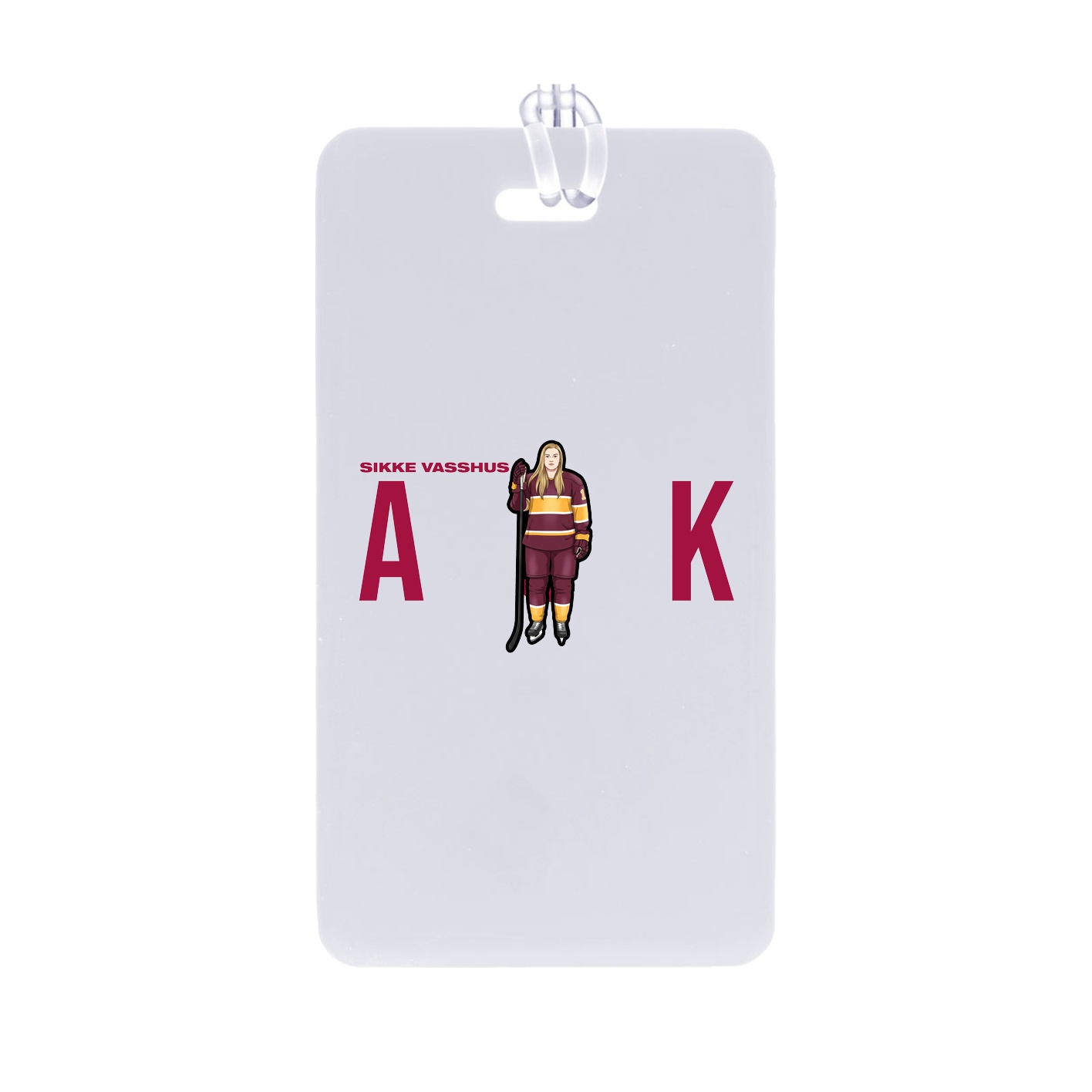 Bag Tag — Player Name in Classic