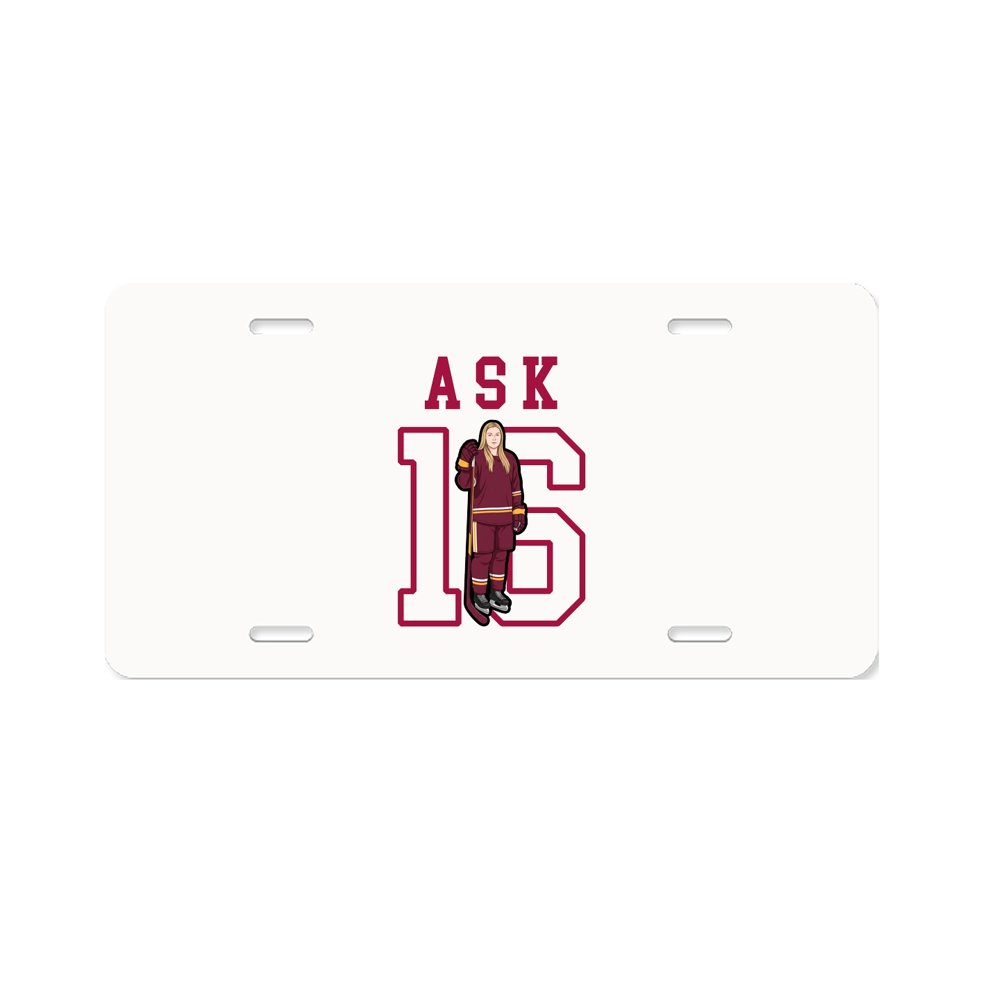 License Plate — Shirsey in Classic