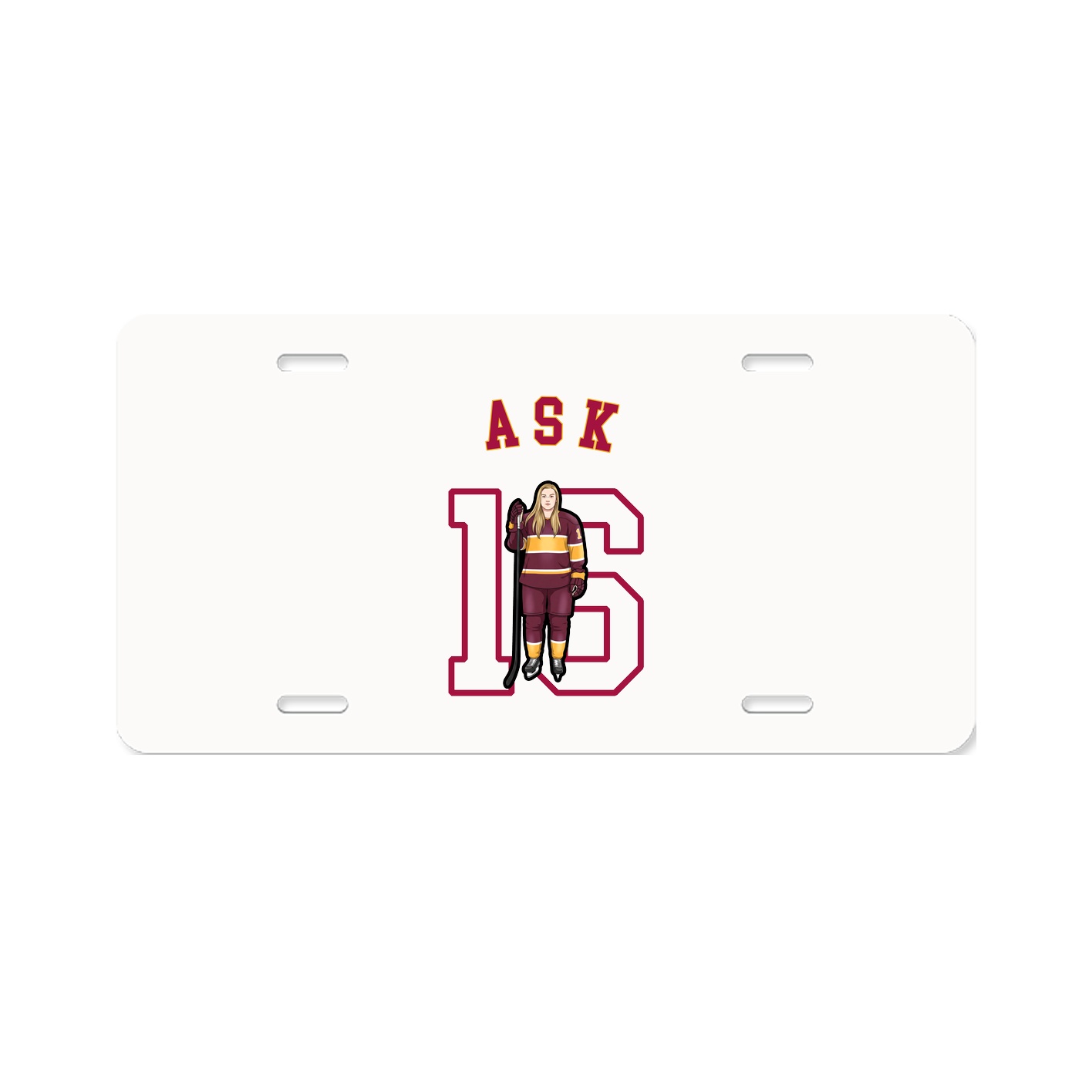 License Plate — Shirsey Arch in Classic
