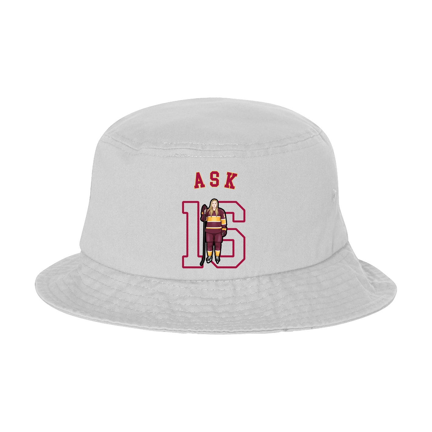 Bucket Cap — Shirsey Arch in White