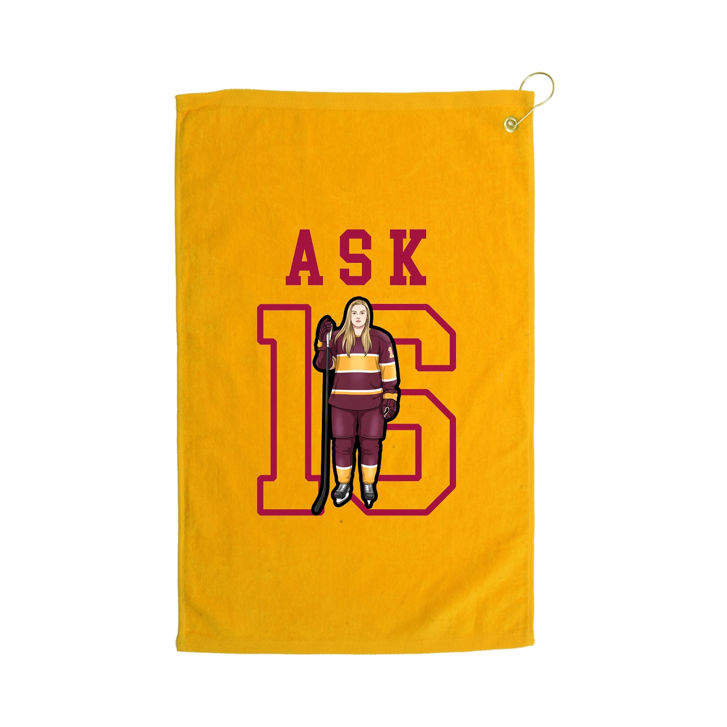 Golf Towel — Shirsey in Gold