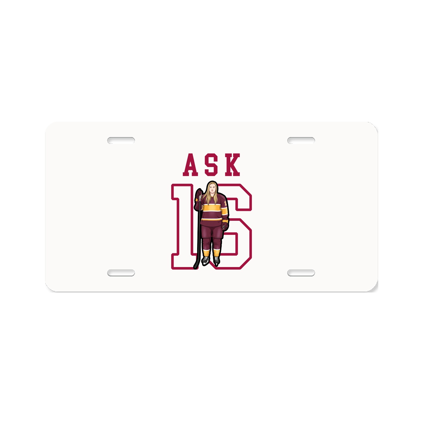 License Plate — Shirsey in Classic