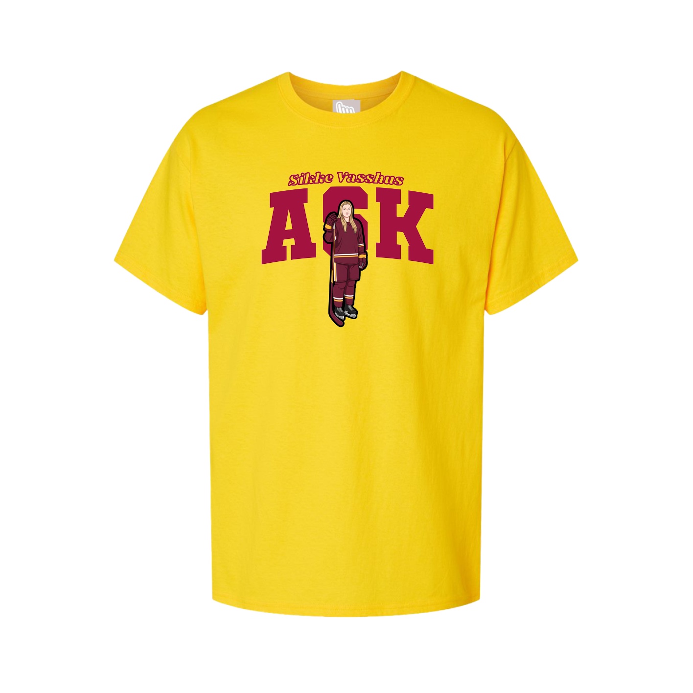 Youth Tee — Name Arch in Gold