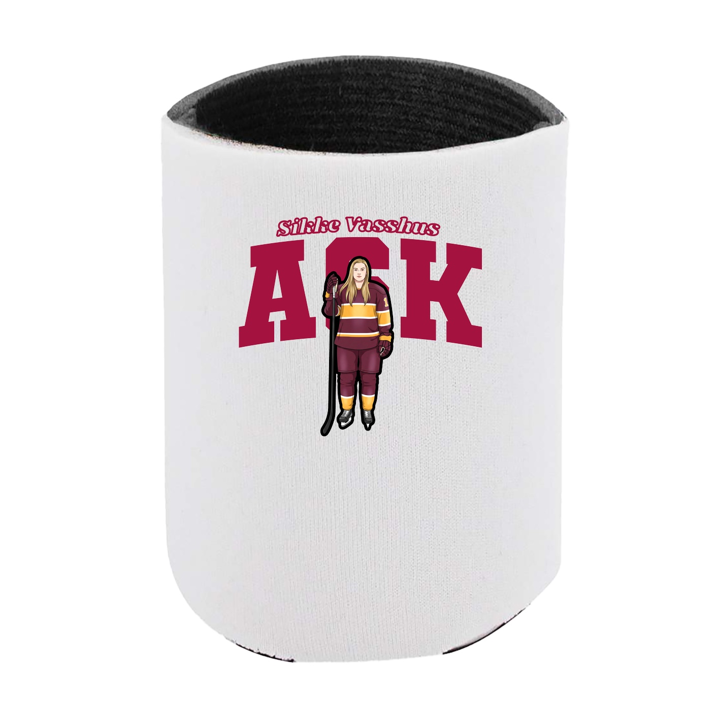 Can Holder — Name Arch in White