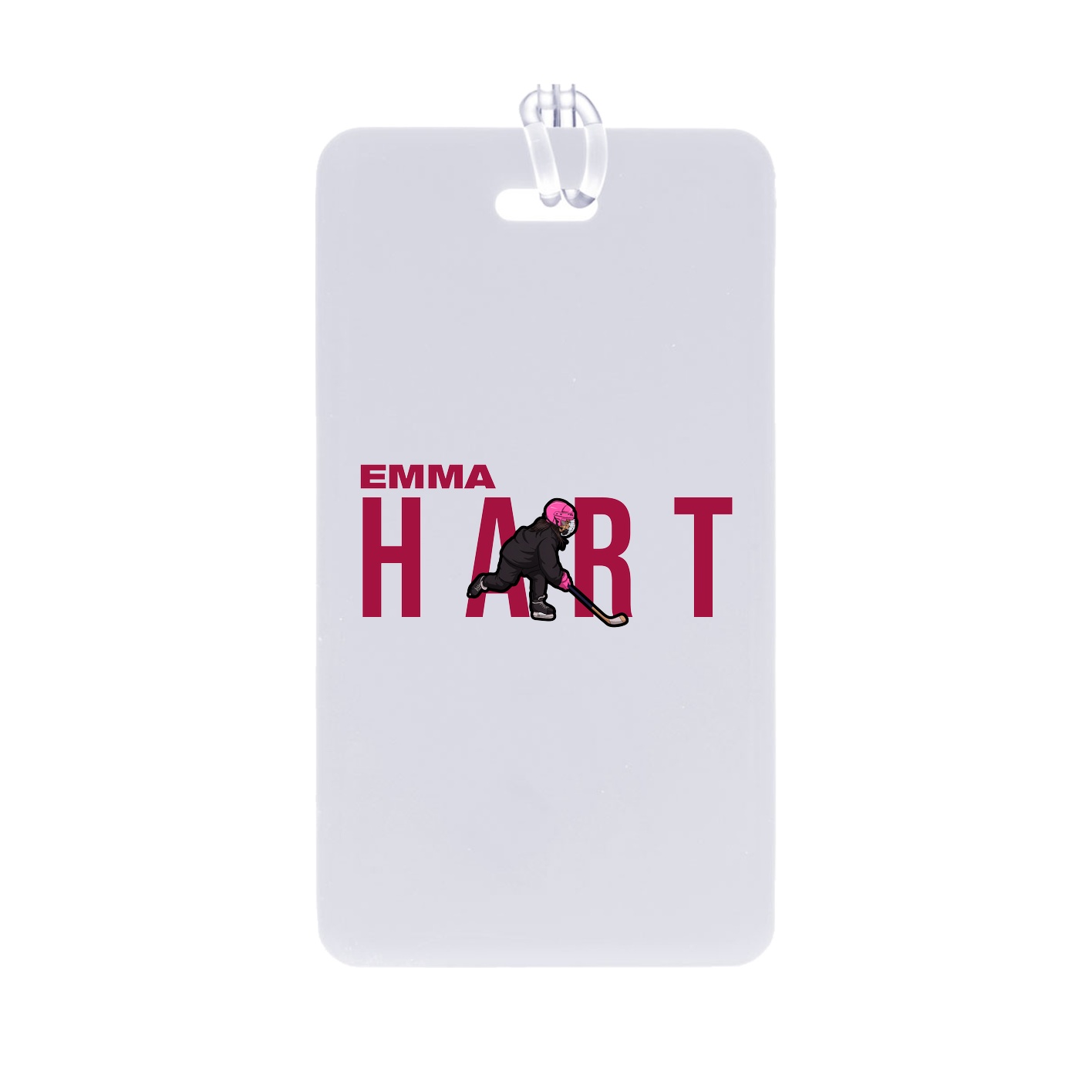 Bag Tag — Player Name in Classic