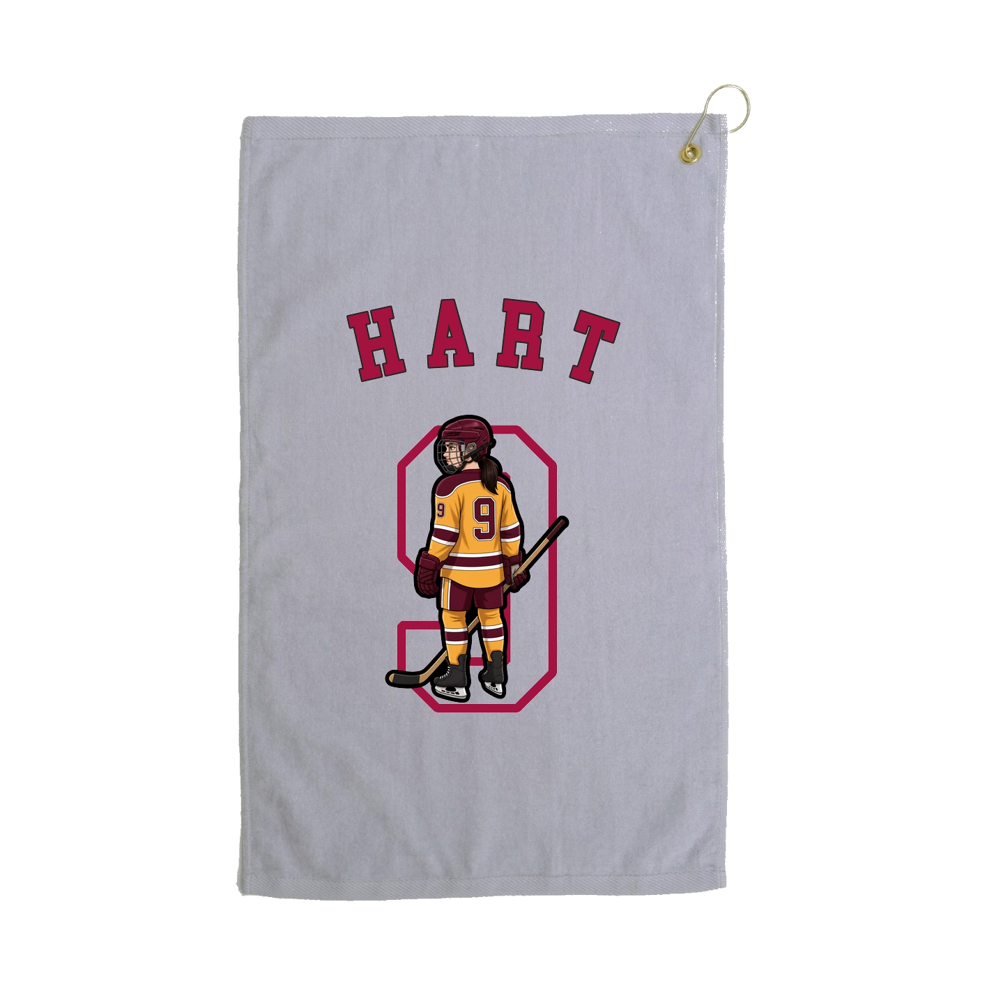 Golf Towel — Shirsey Arch in Grey