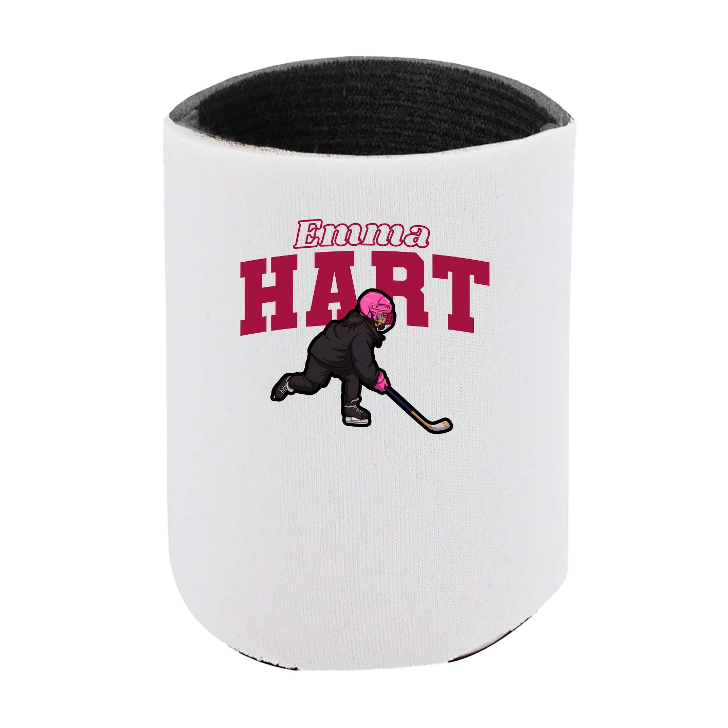 Can Holder — Name Arch in White