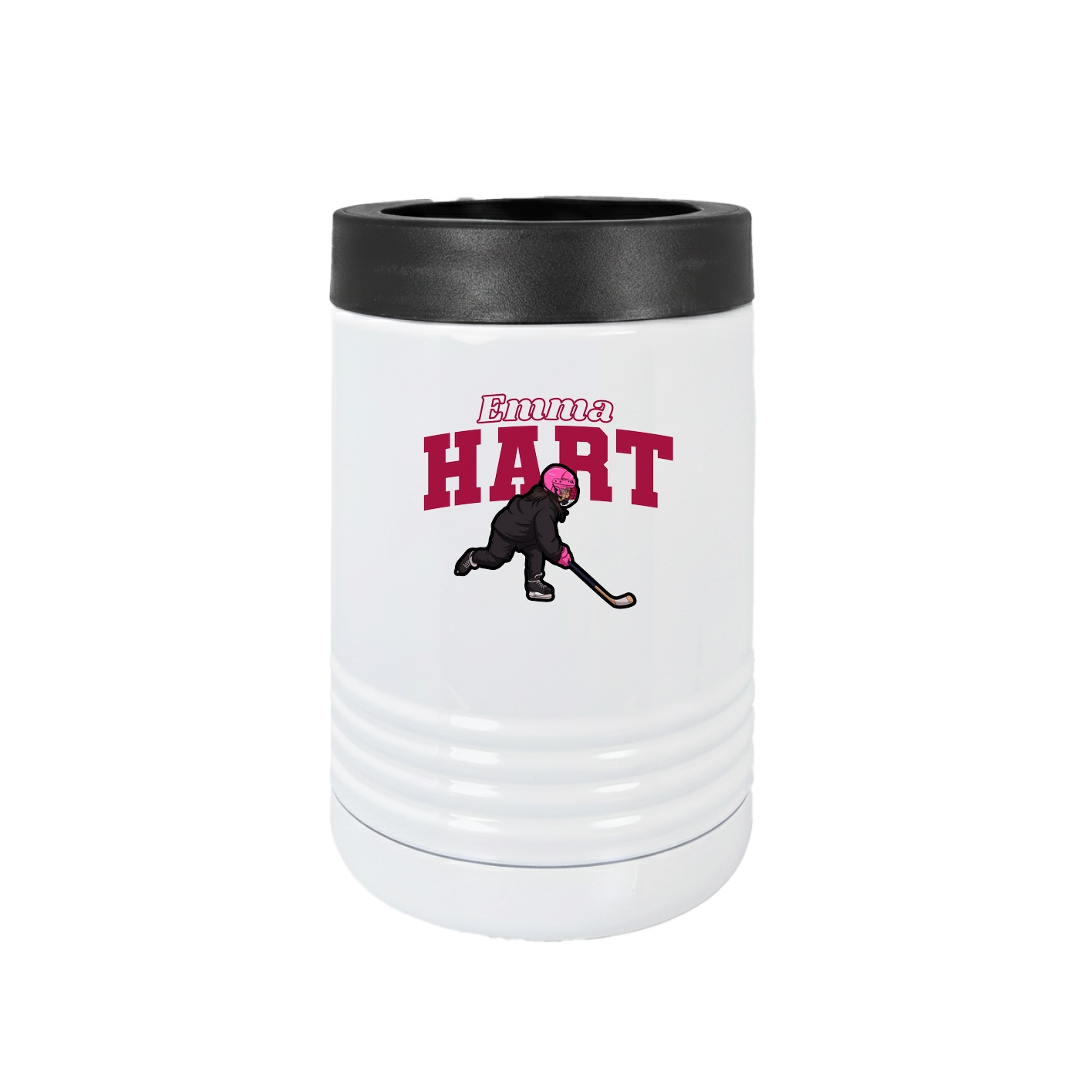 Beverage Holder — Name Arch in White