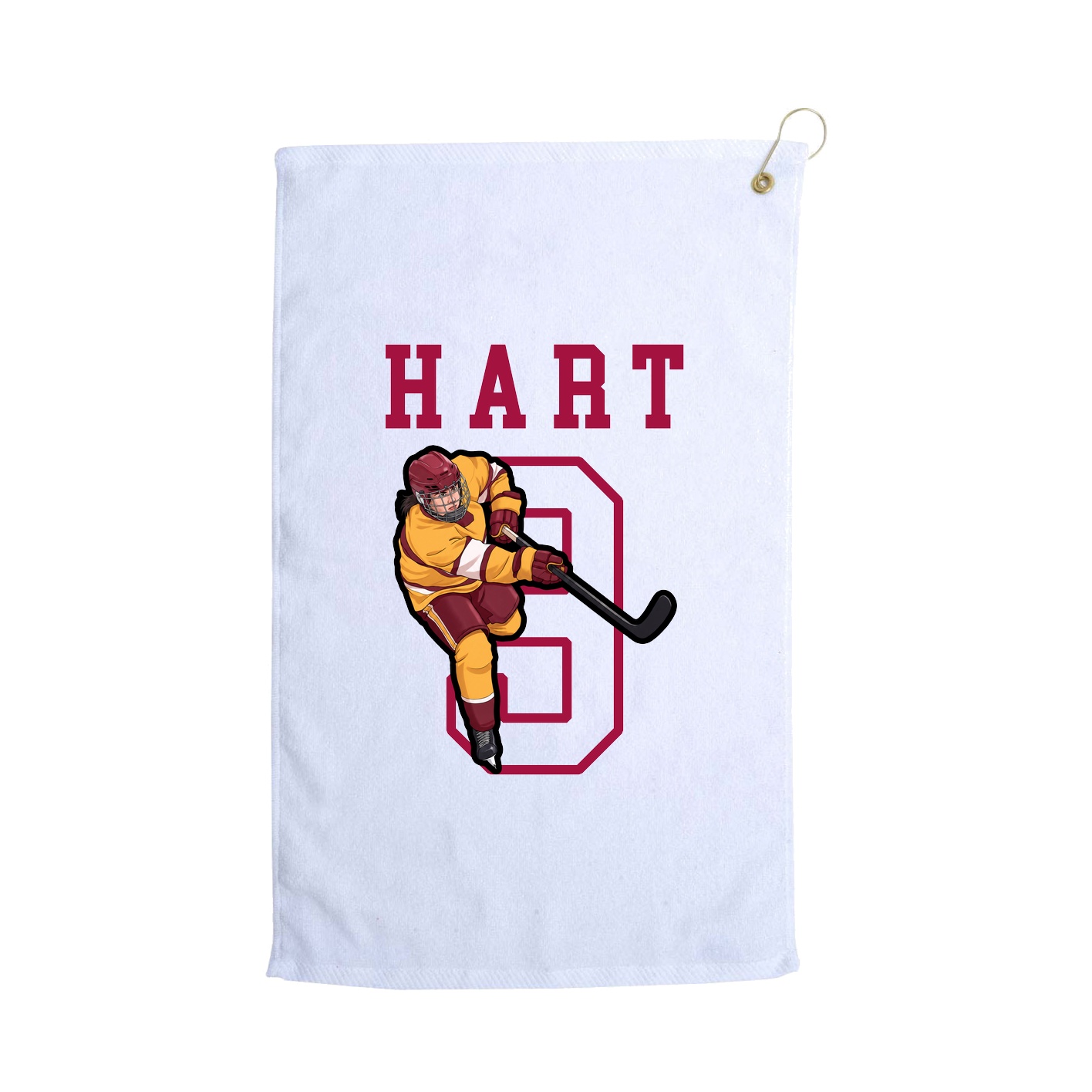 Golf Towel — Shirsey in White