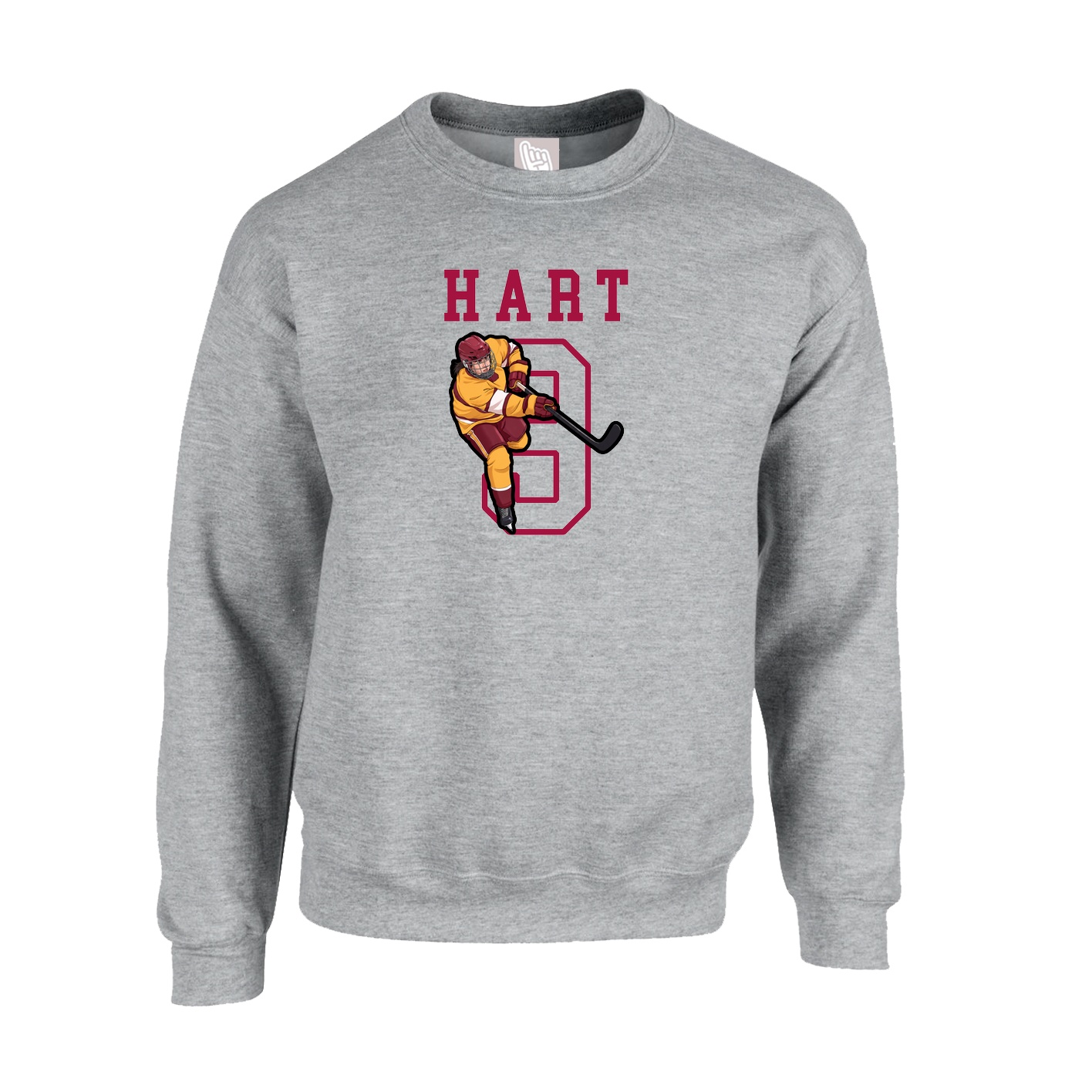 Fleece Crew — Shirsey in Grey