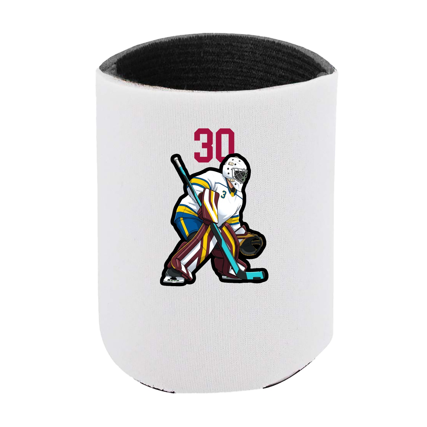 Can Holder — Number Top in White