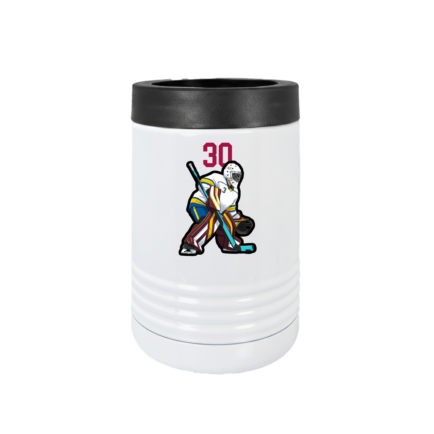 Beverage Holder — Number Top in White