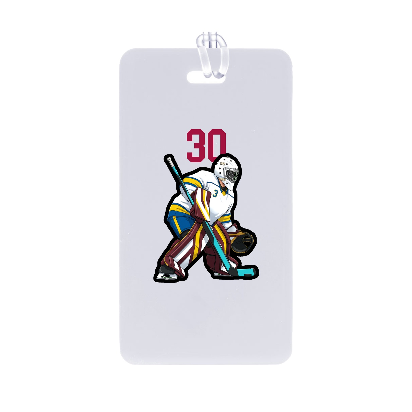 Bag Tag — Number Top in Classic