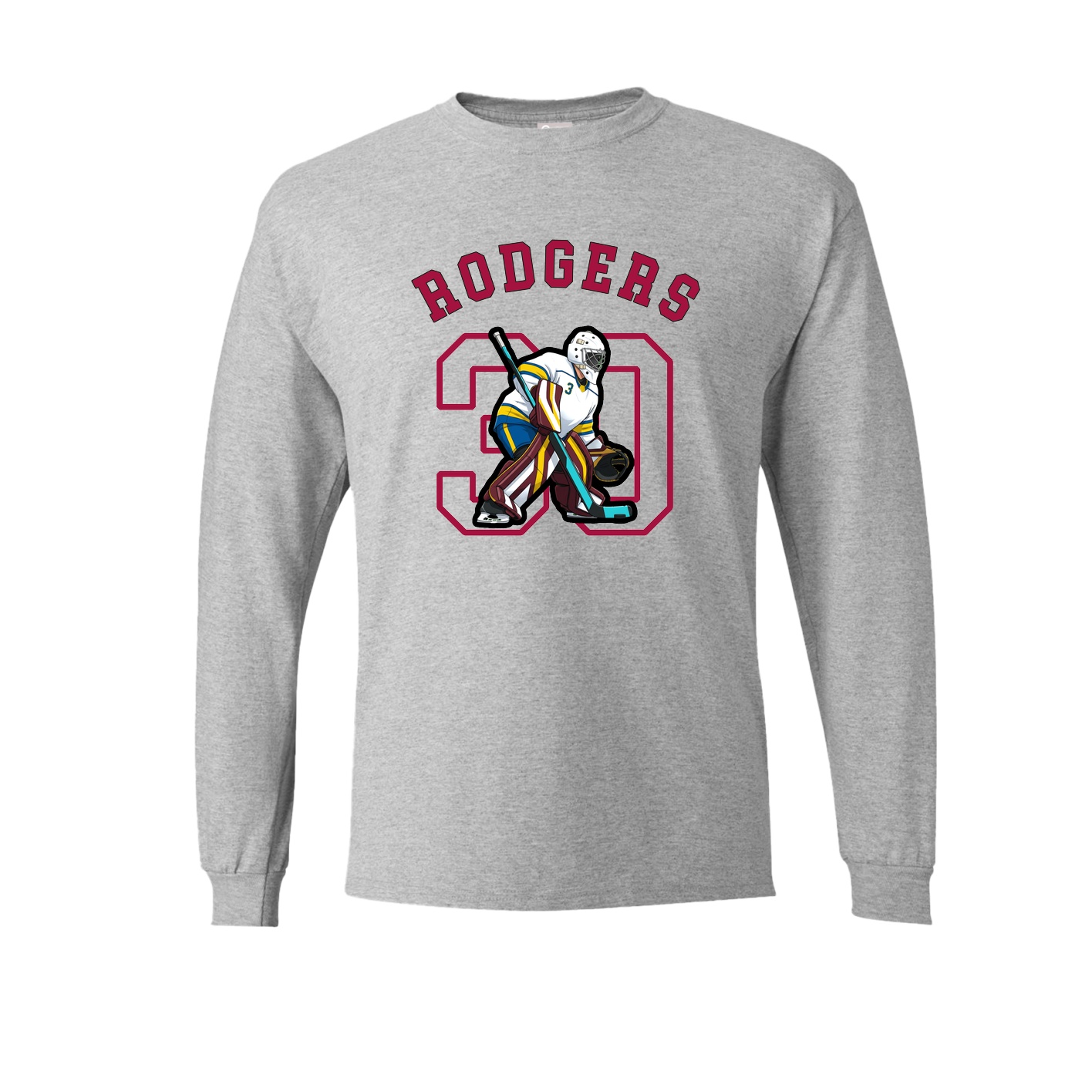 Long Sleeve Tee — Shirsey Arch in Grey