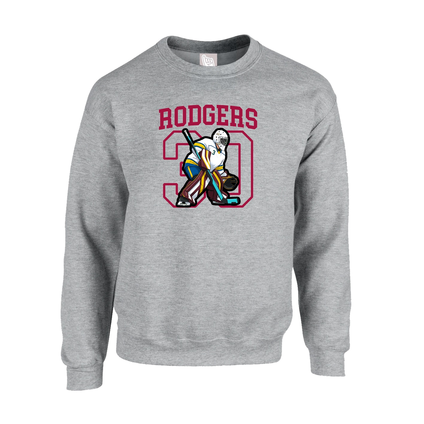 Fleece Crew — Shirsey in Grey