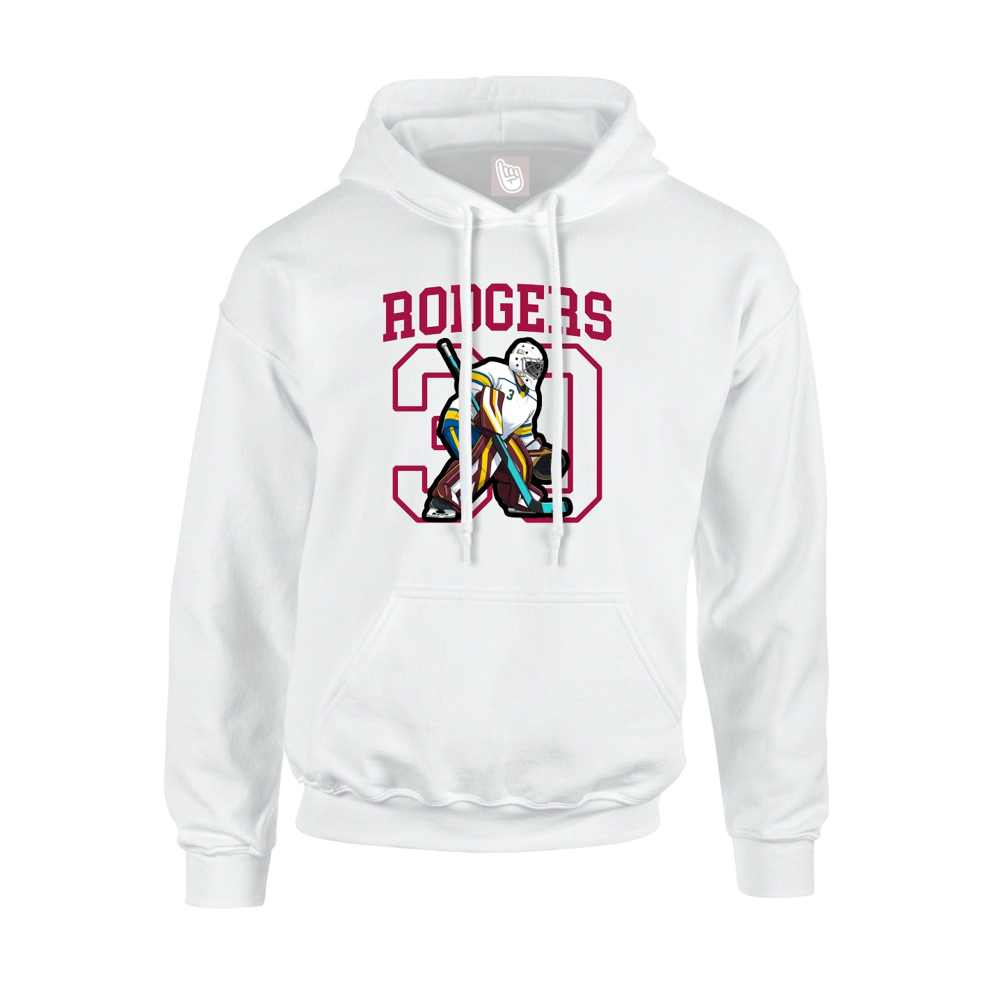 Youth Hoodie — Shirsey in White