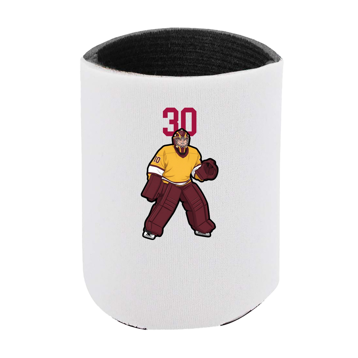 Can Holder — Number Top in White