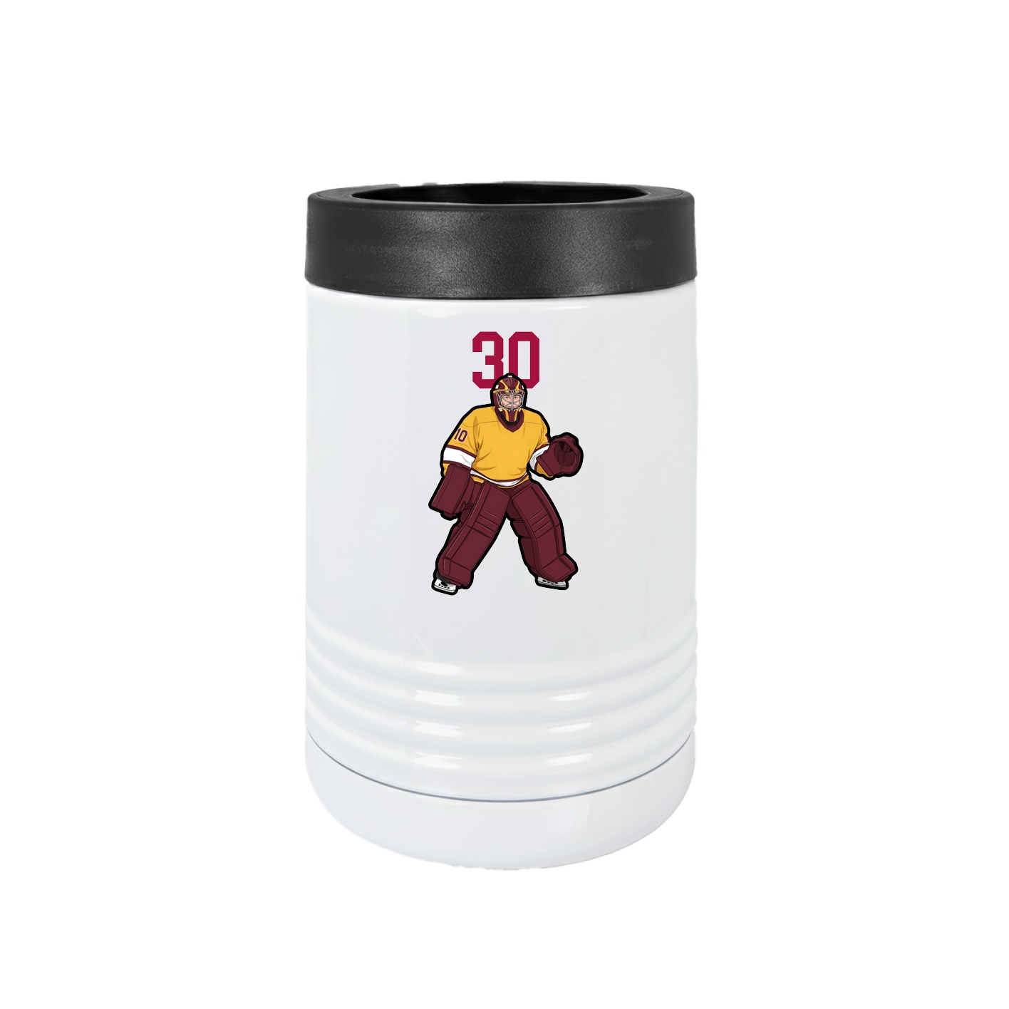 Beverage Holder — Number Top in White