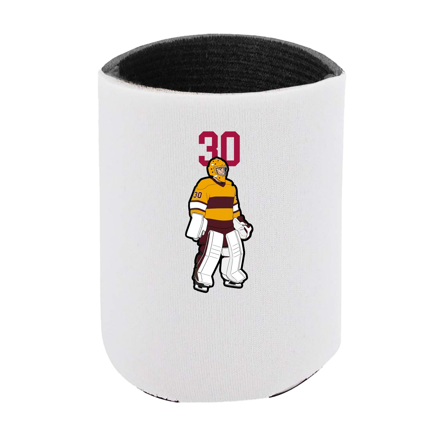 Can Holder — Number Top in White