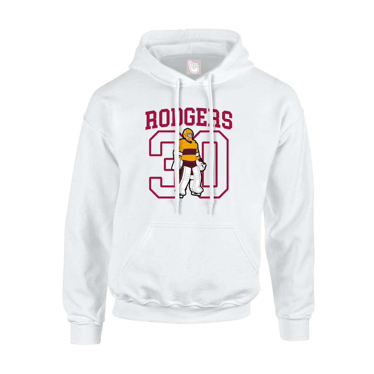 Youth Hoodie — Shirsey in White