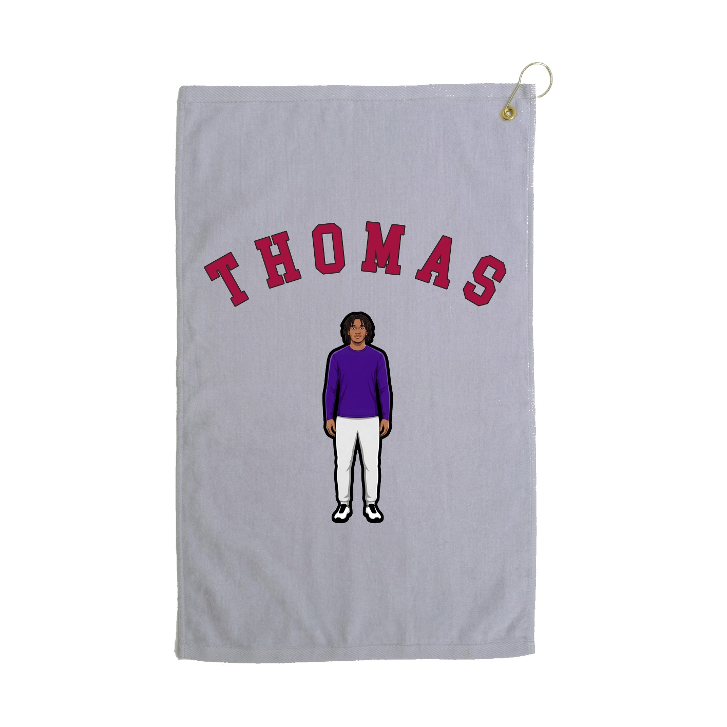 Golf Towel — Shirsey Arch in Grey