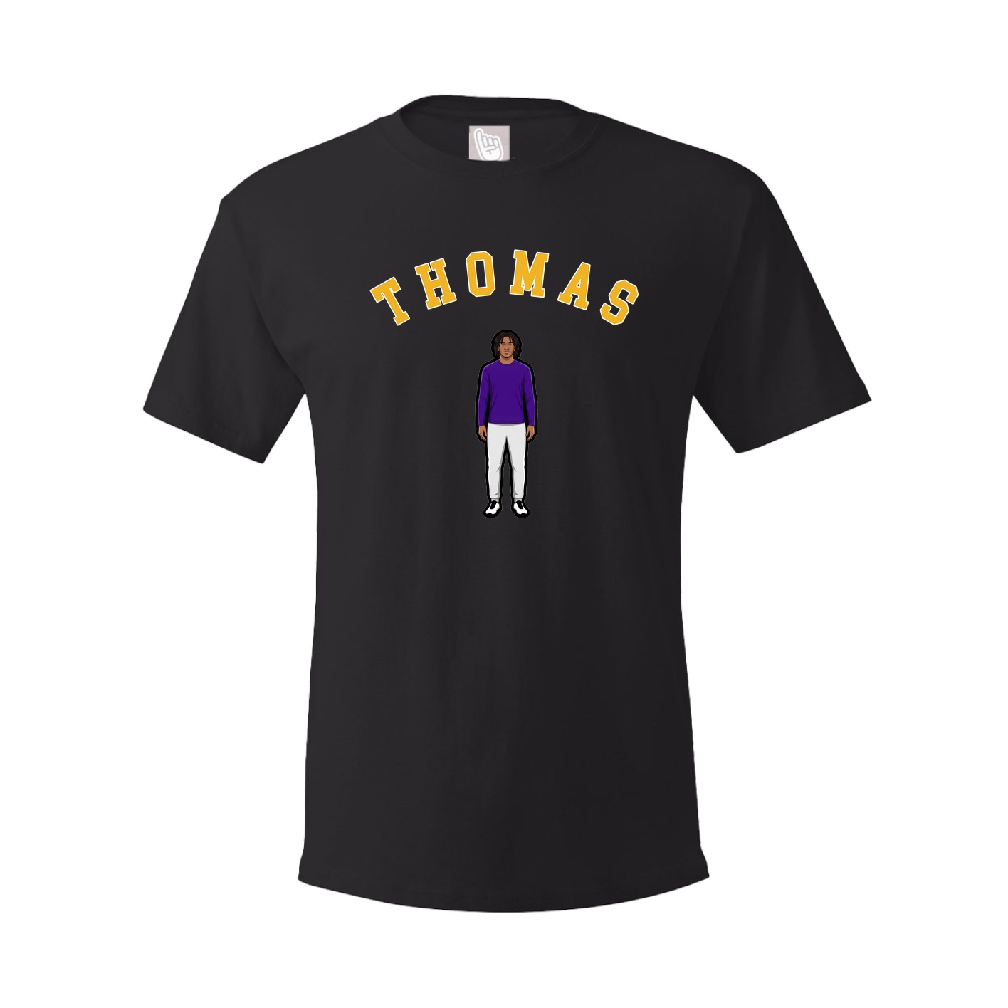 Youth Tee — Shirsey Arch in Black