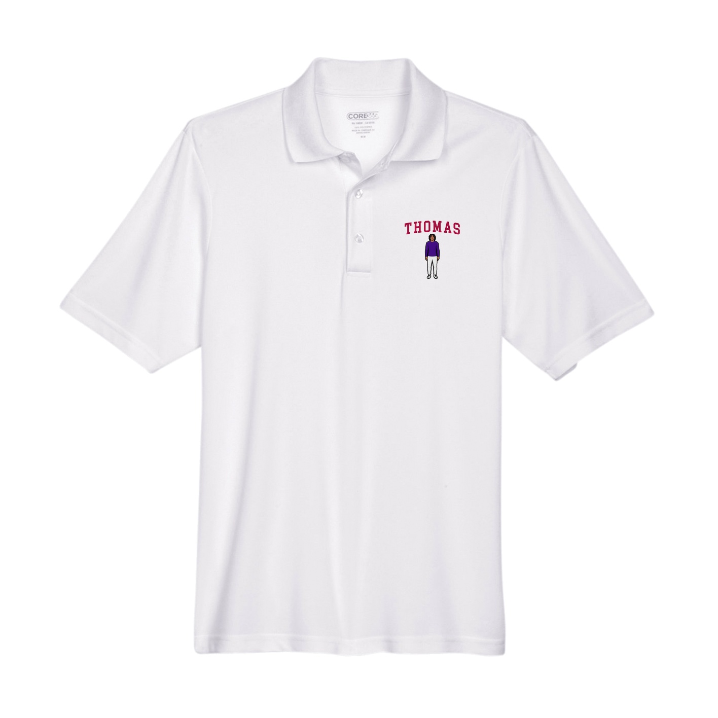 Performance Polo — Shirsey in White