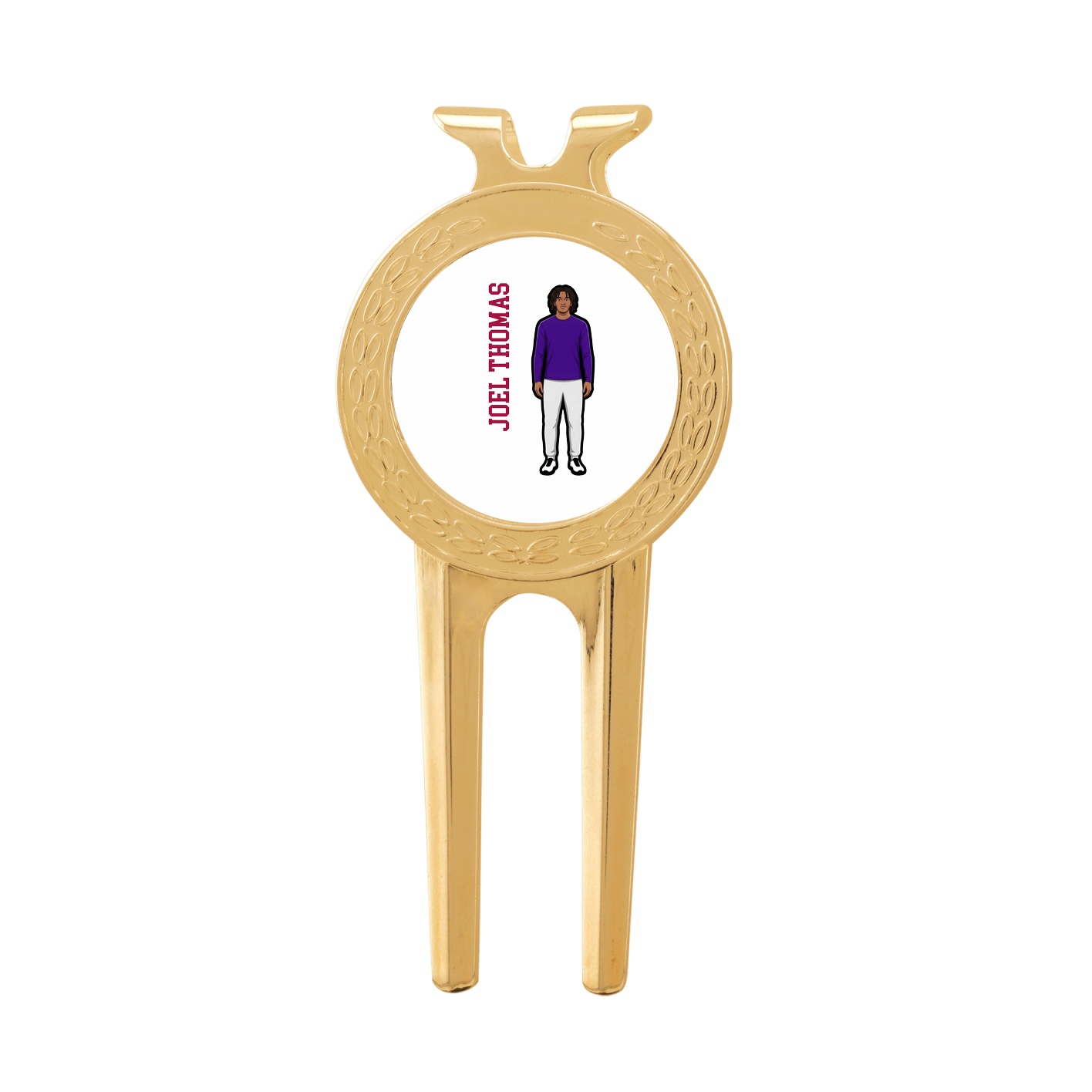 Divot Tool with Ball Marker — Name Vertical in Classic