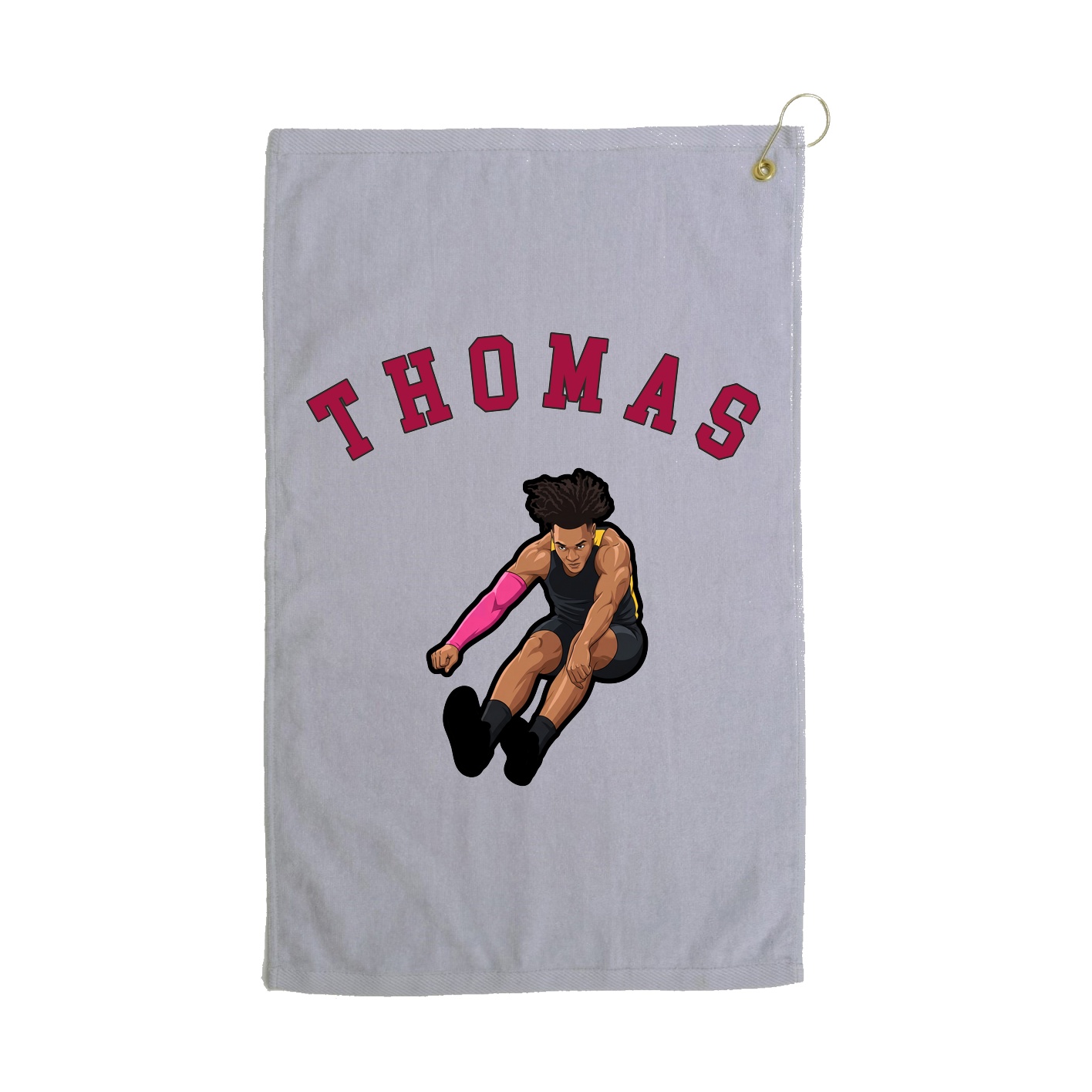 Golf Towel — Shirsey Arch in Grey