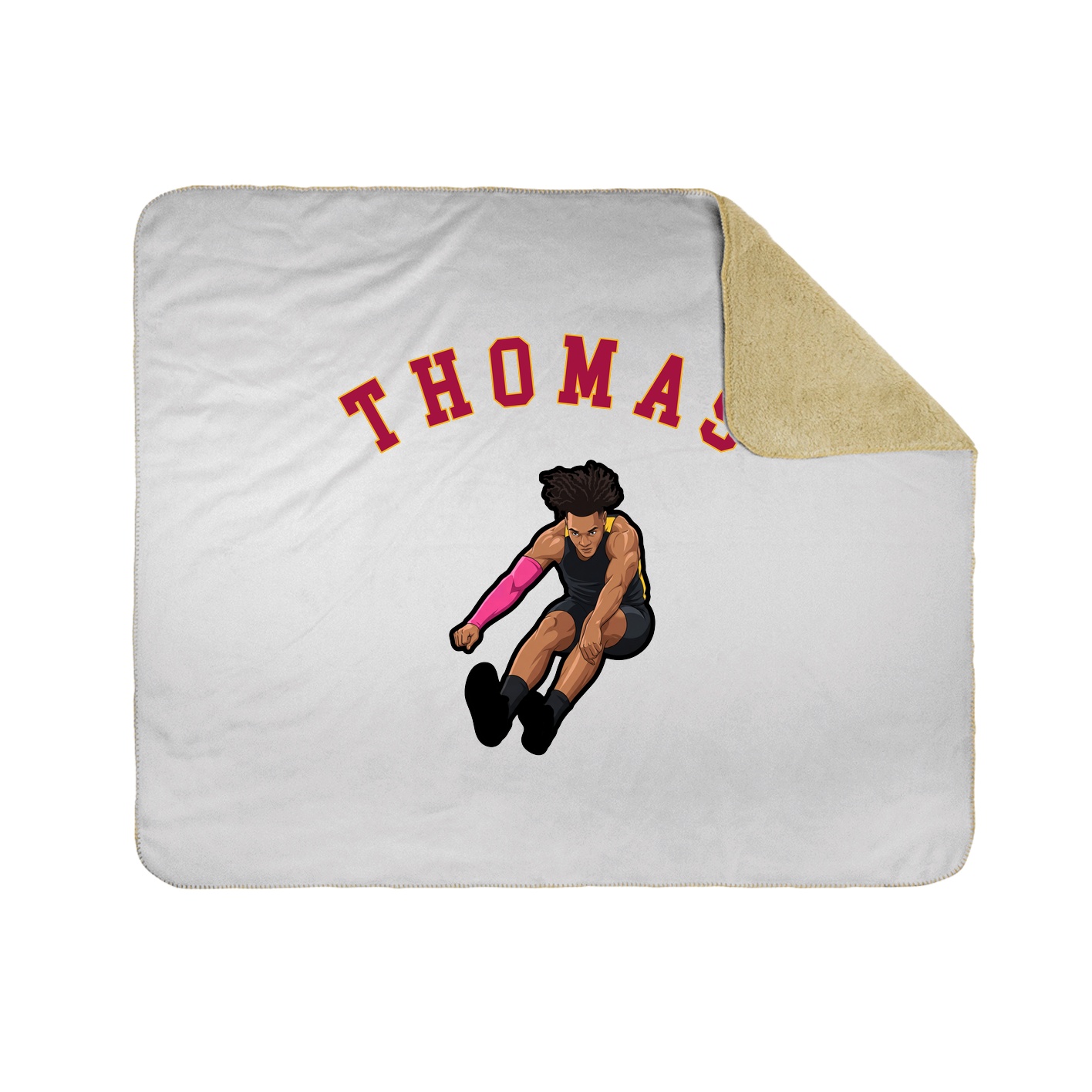 Throw Blanket — Shirsey Arch in White
