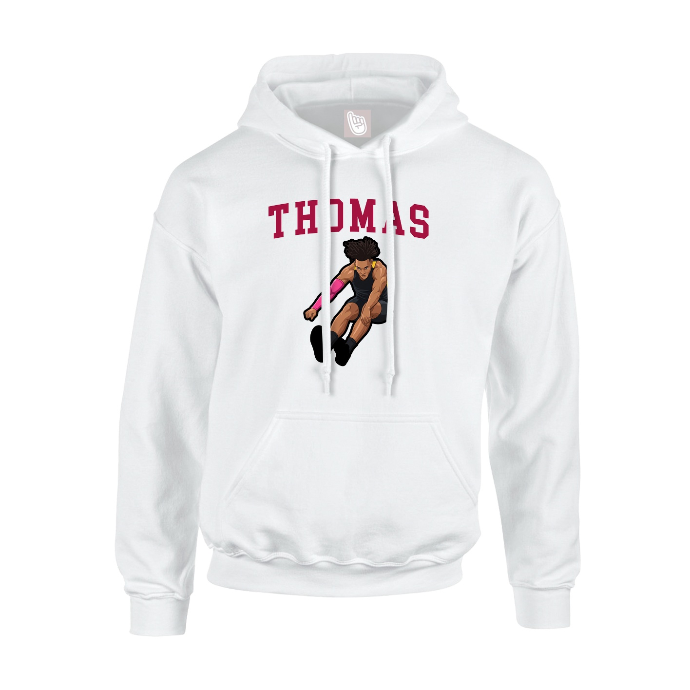 Youth Hoodie — Shirsey in White