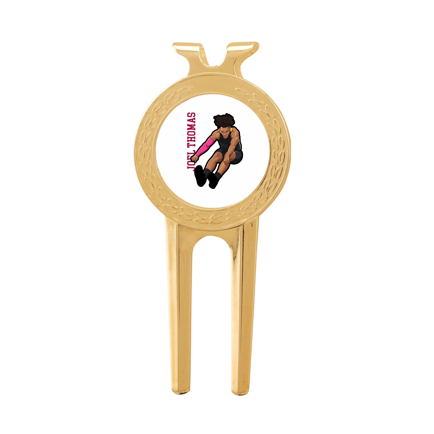 Divot Tool with Ball Marker — Name Vertical in Classic