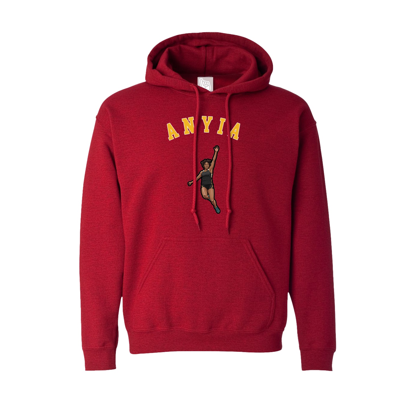 Hoodie — Shirsey Arch in Crimson